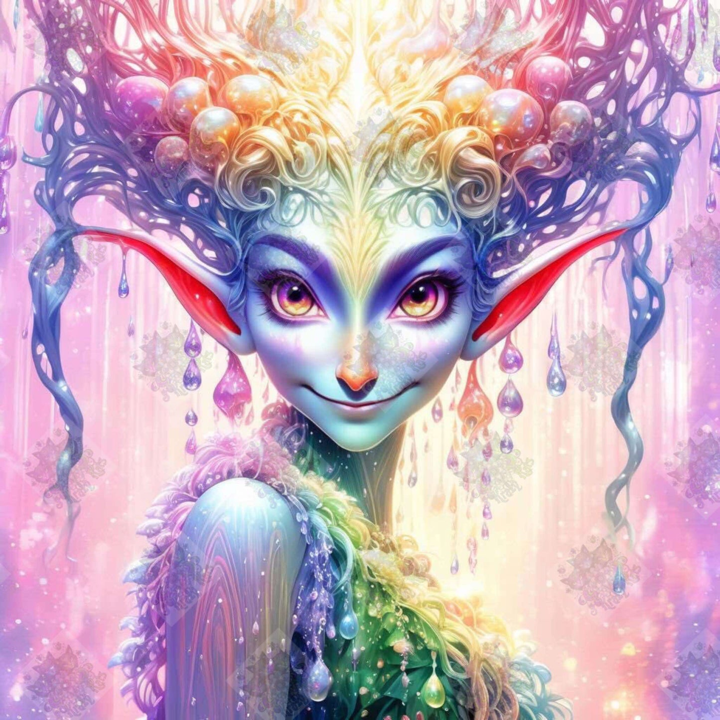Colored Jeweled Martian by Theresa Raymer (Last Chance! Retiring Beauties On Sale Now)
