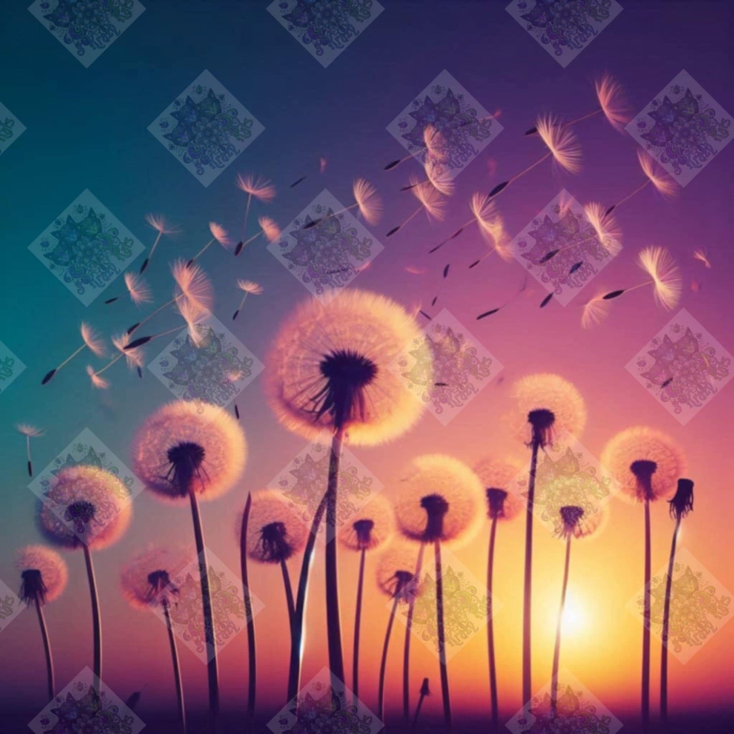 Dandelions by Turtle Designz