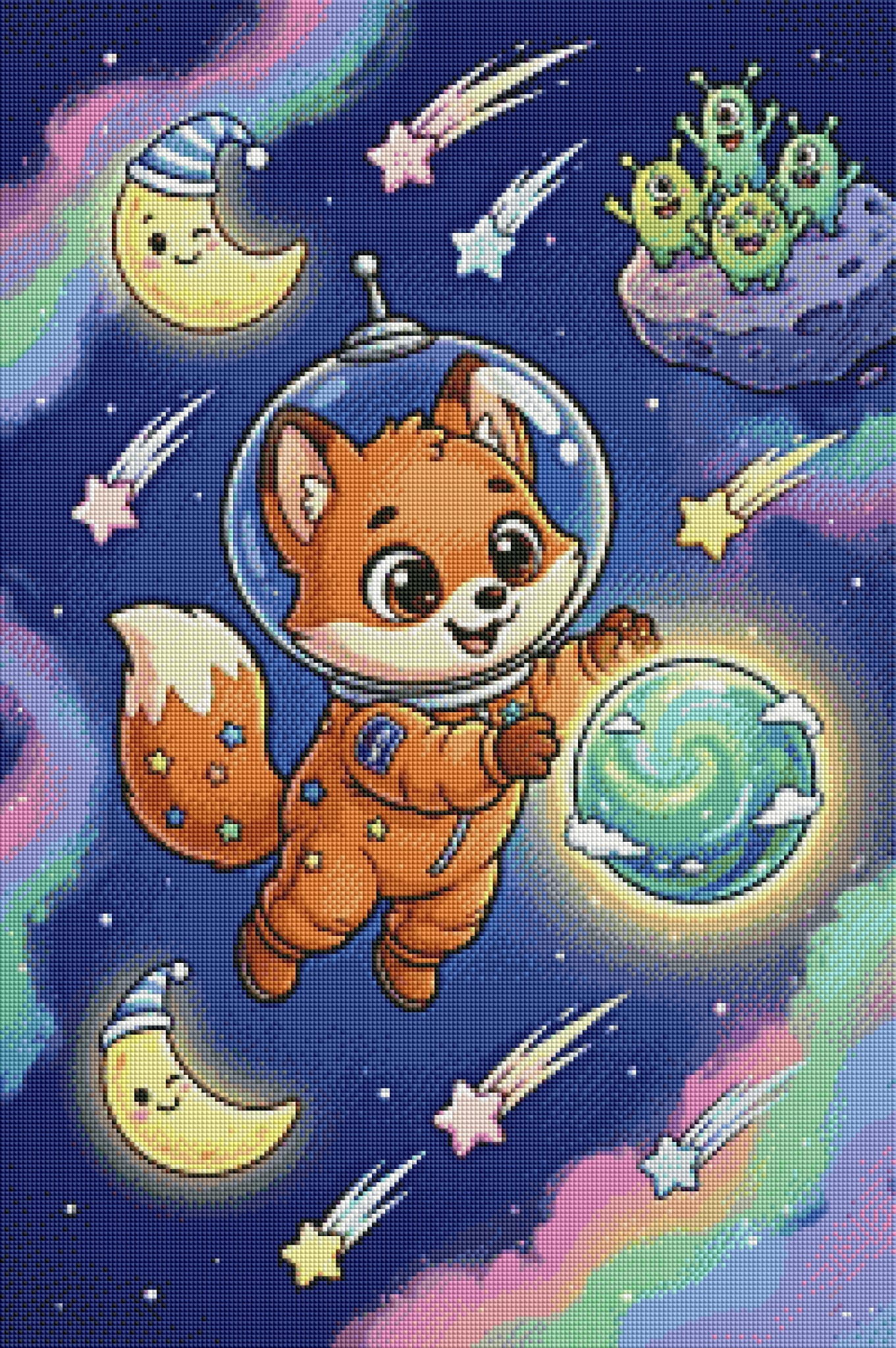 The Curious Space Traveler by Stellar Designz