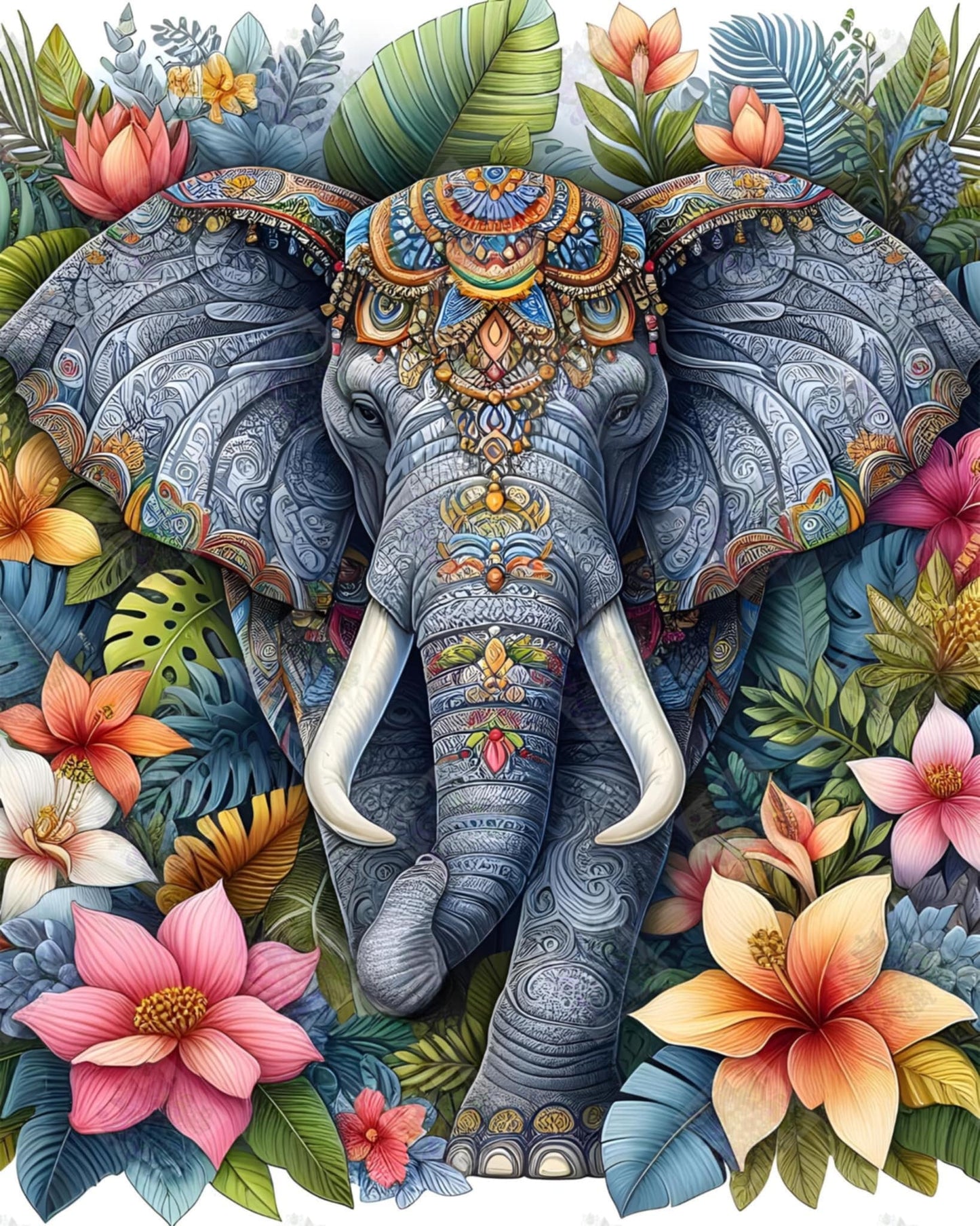 Egyptian Elephant by Stellar Designz
