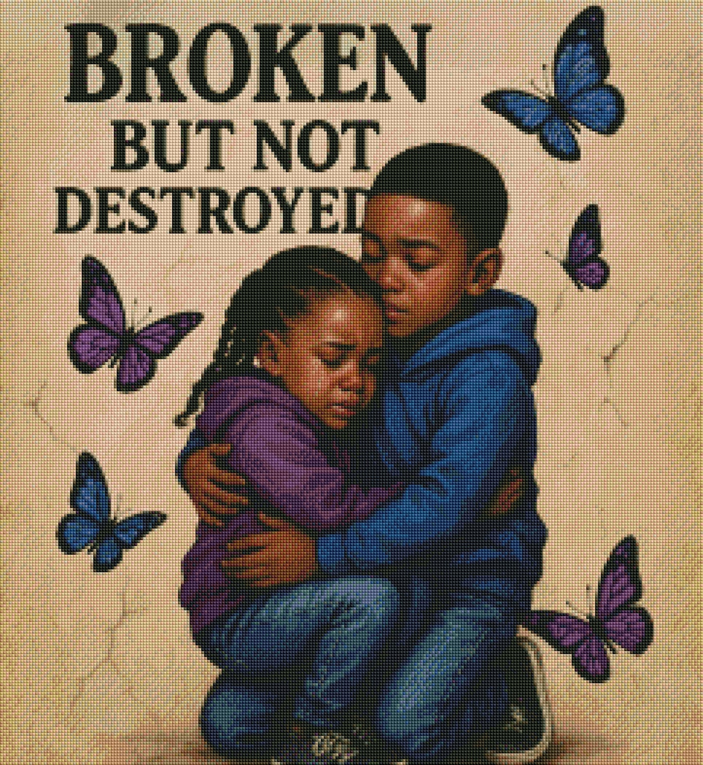 Broken But Brave by M.E. Divine Arts
