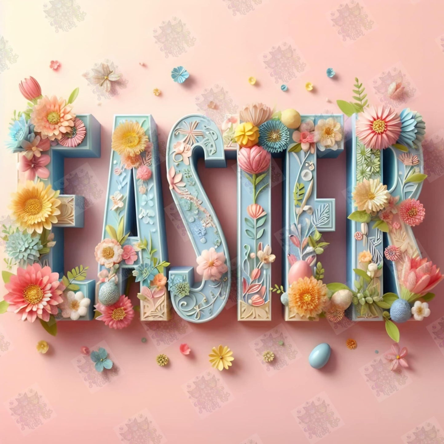 Floral Easter by Turtle Designz (Last Chance! Retiring Beauties On Sale Now)