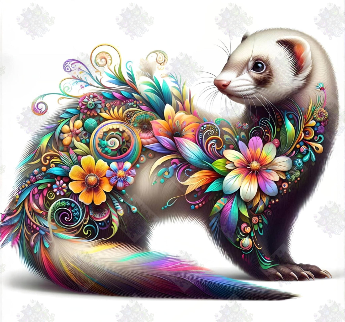 Florraferret by M.E. Divine Arts
