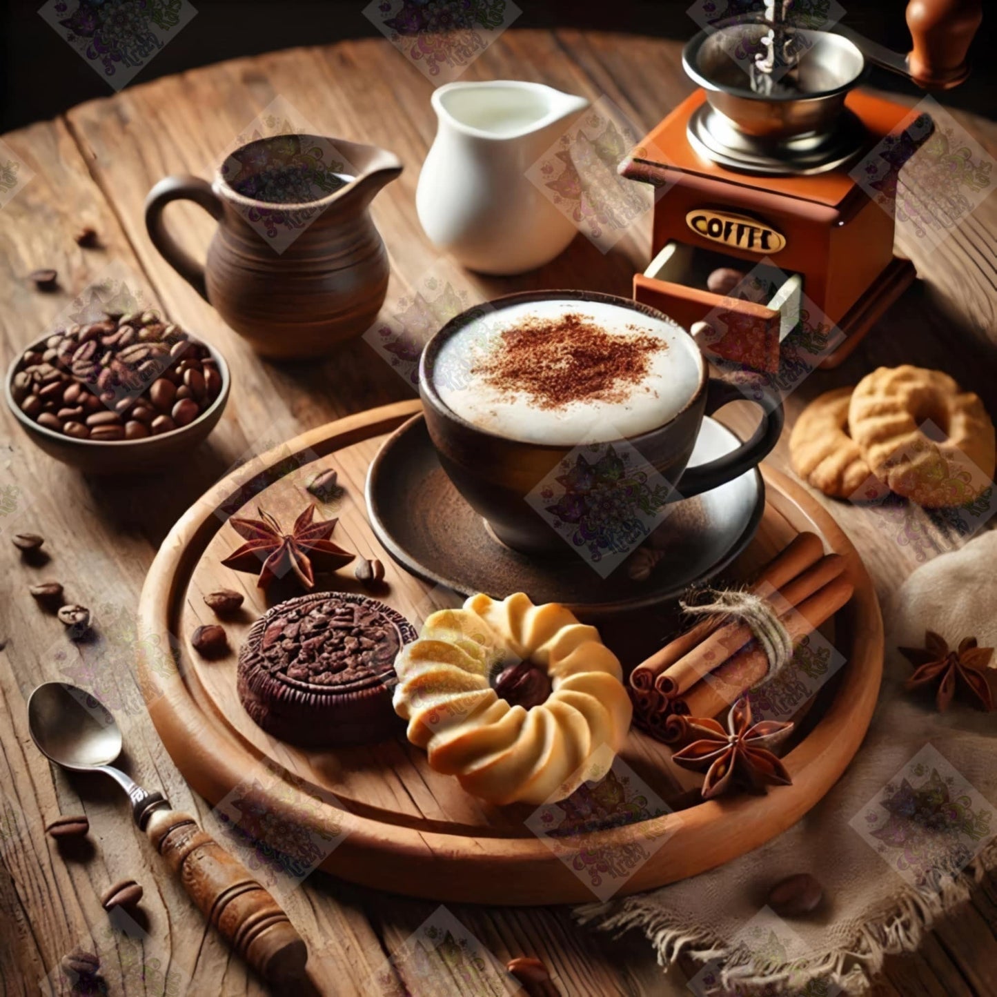 Fresh Ground Coffee by Turtle Designz
