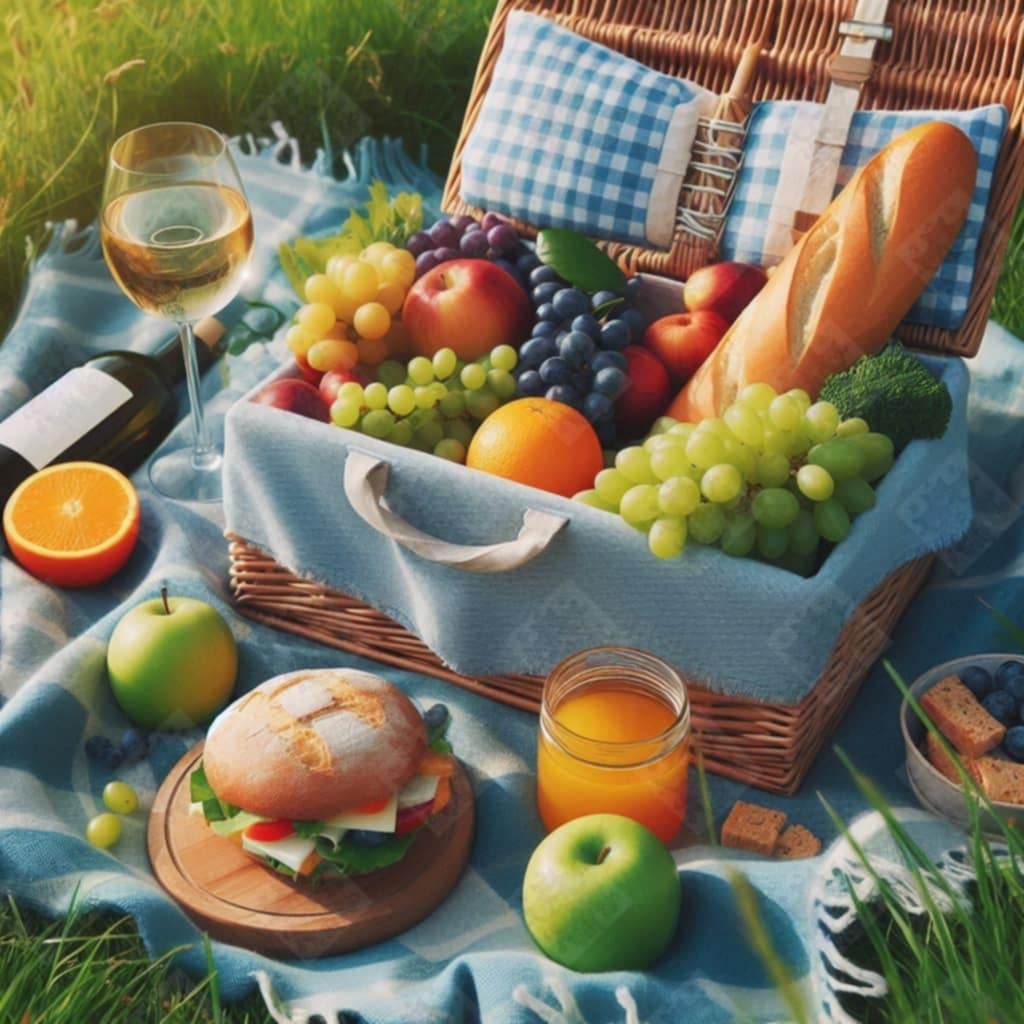 Fruitful Picnic by Turtle Designz