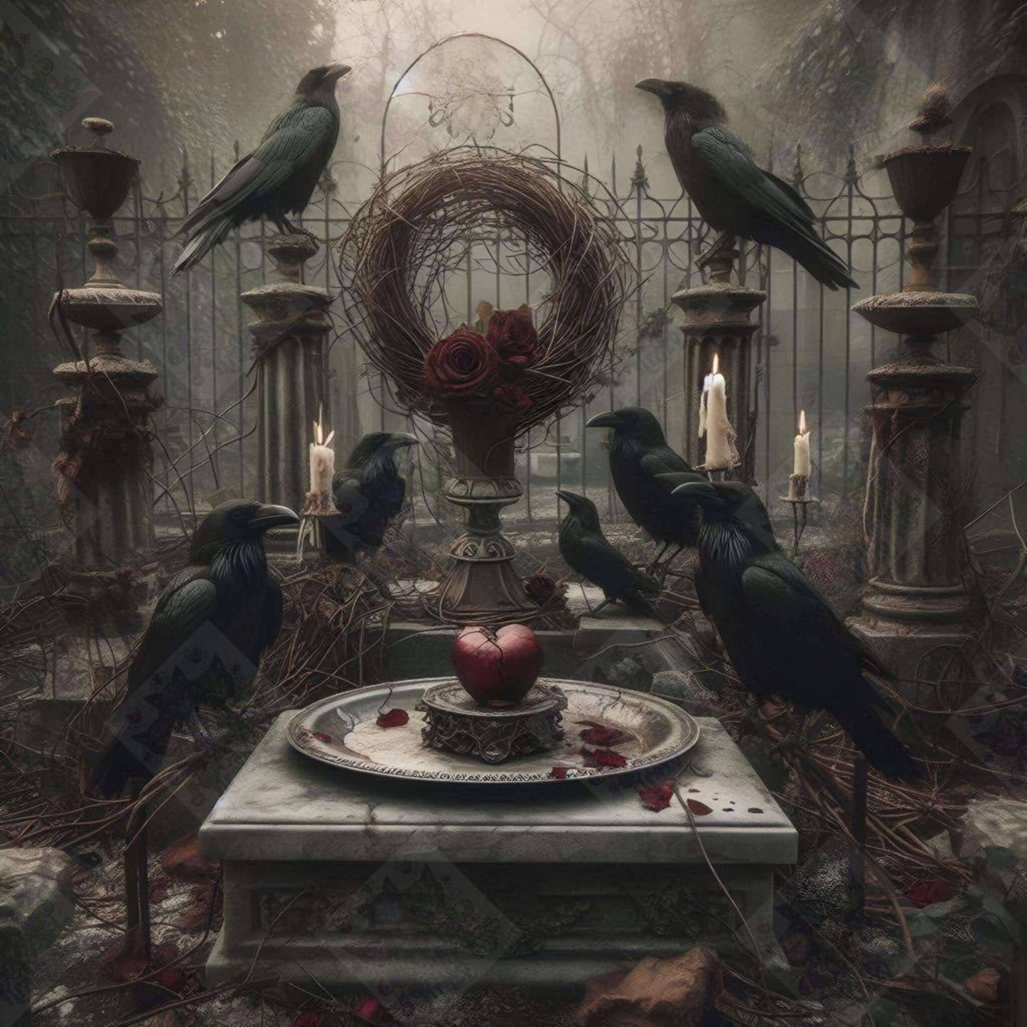 Gathering Of The Crows by Stellar Designz