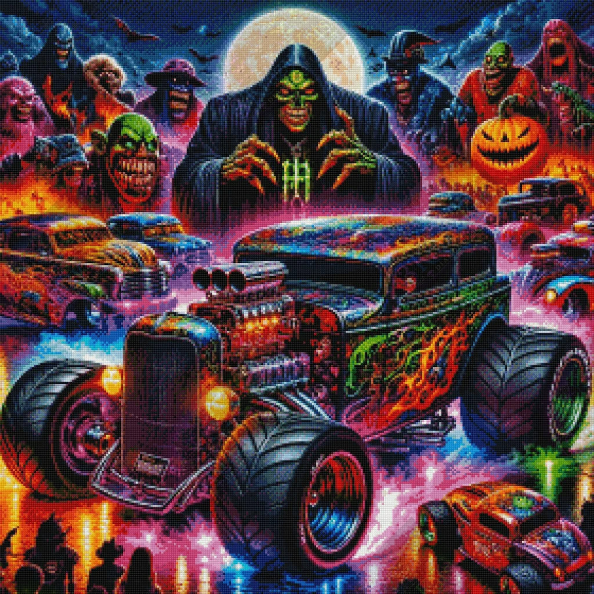 Hell On Wheels: Monster Mayhem by Stellar Designz (Starting At 90 Colors)