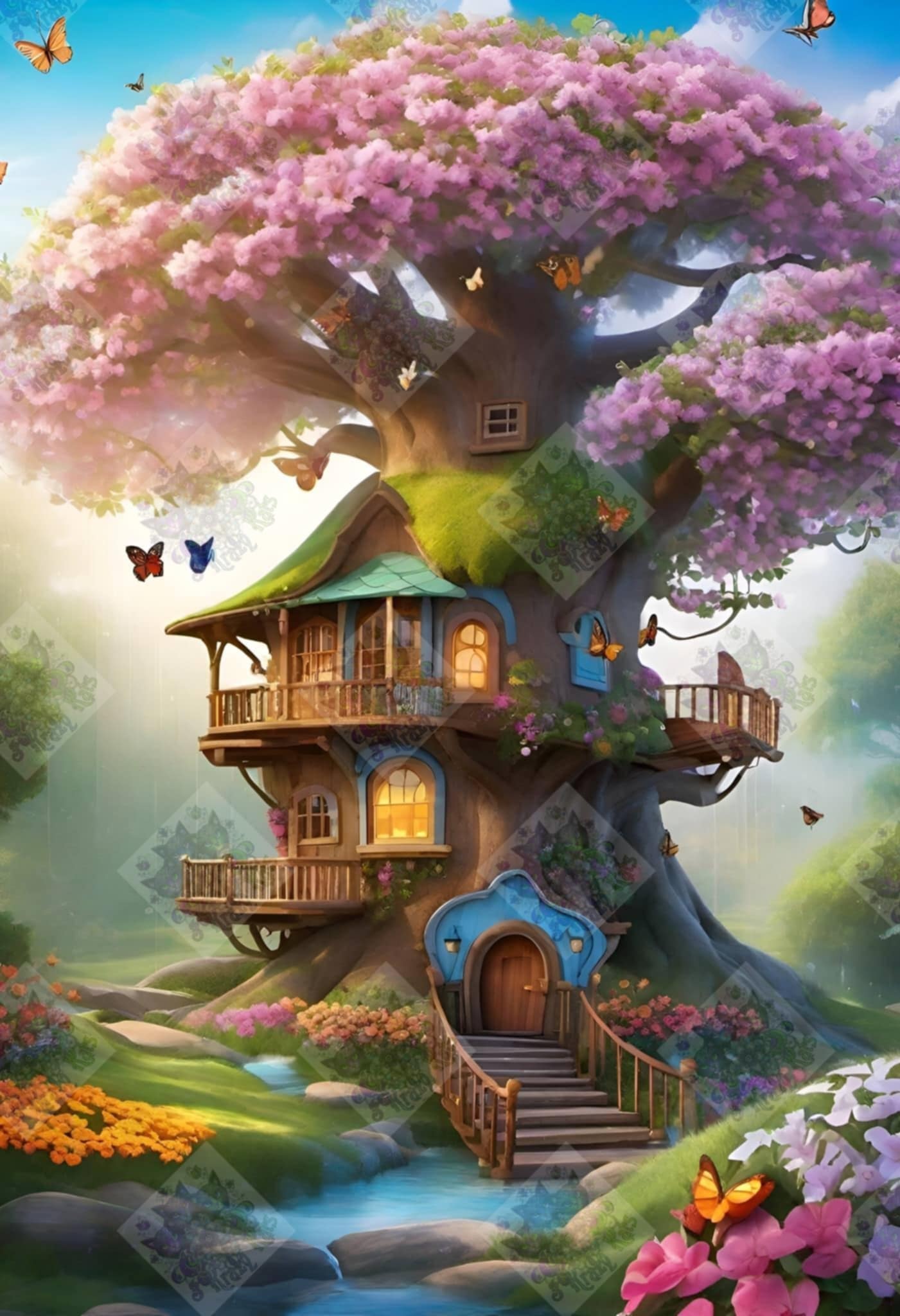 Hide In The Cherry Blossoms by Cindy Emery