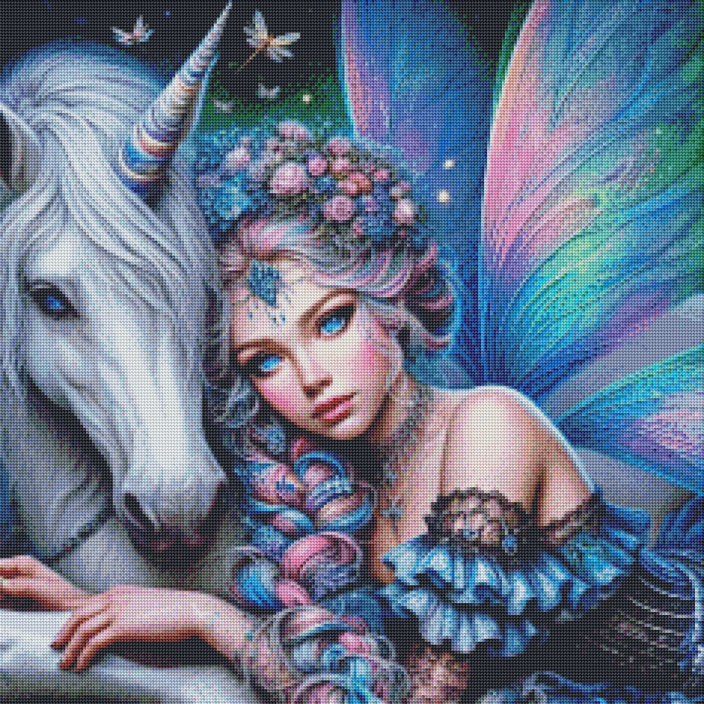 Lurue and Her Unicorn by Theresa Raymer
