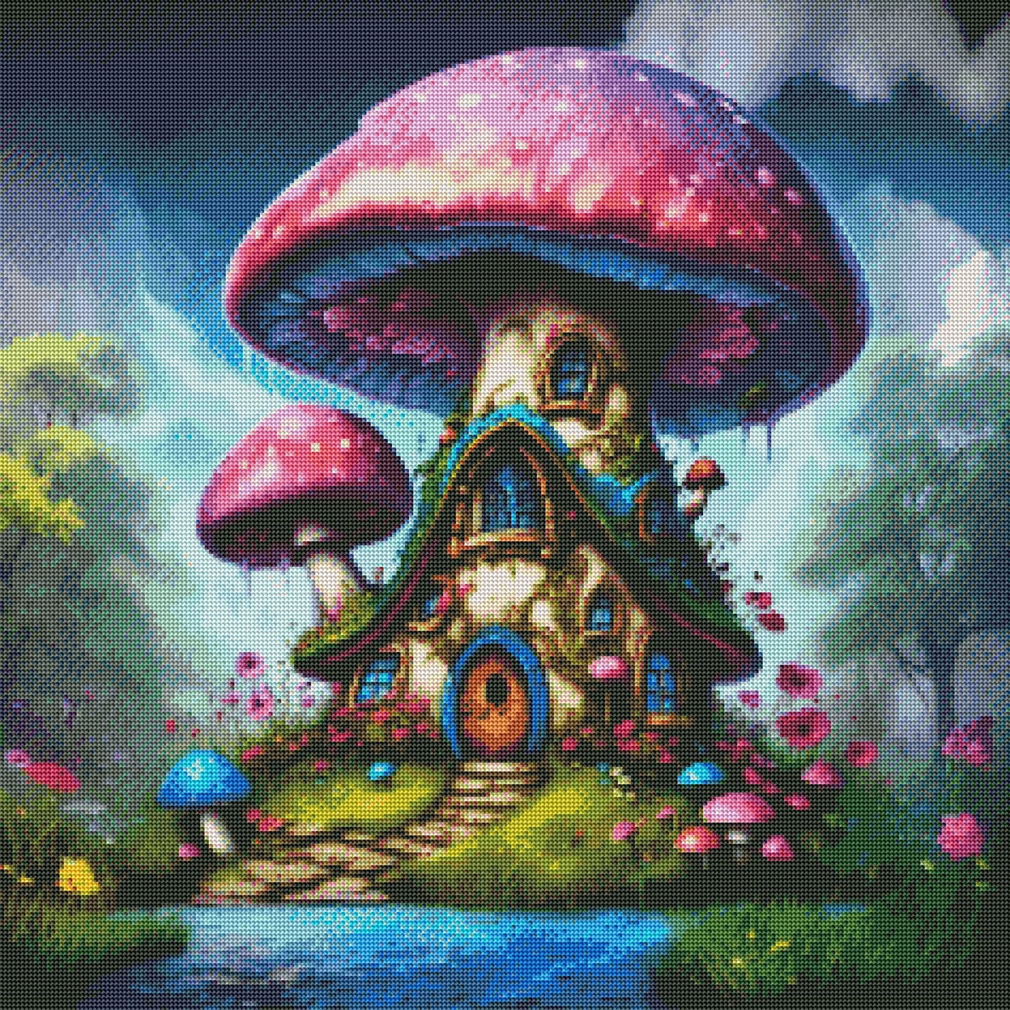 Mushroom House by Cindy Emery