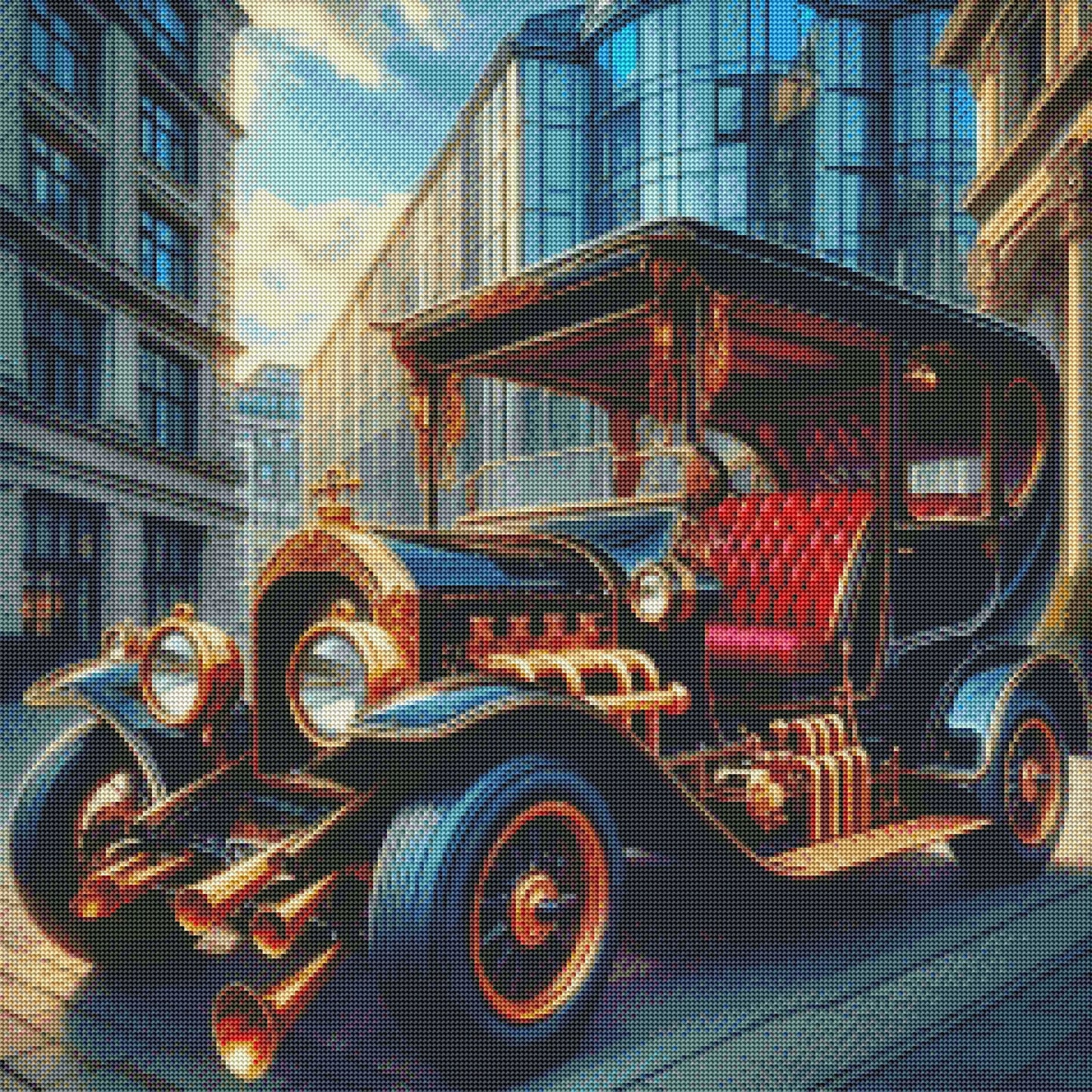 Fancy Motor Car by Cindy Emery