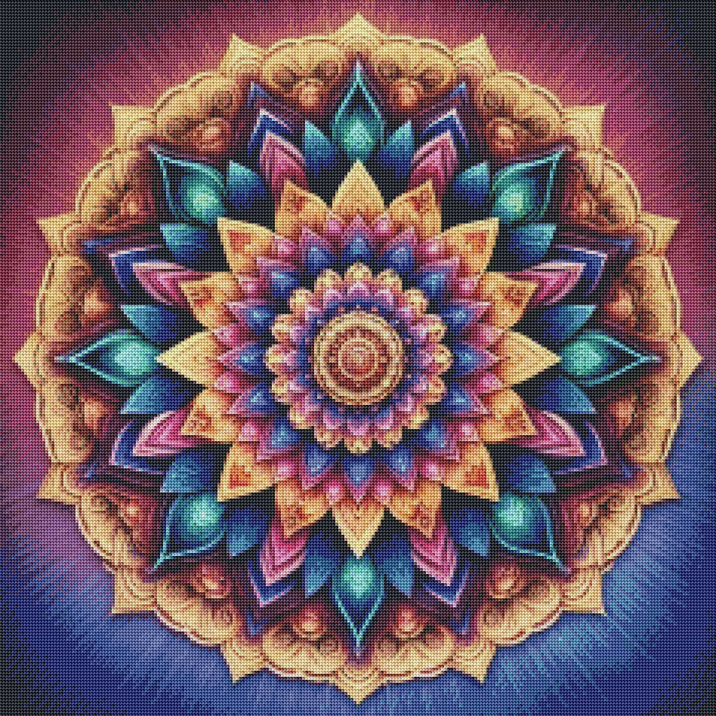 Floral Mandala by D.A.W.G.G.