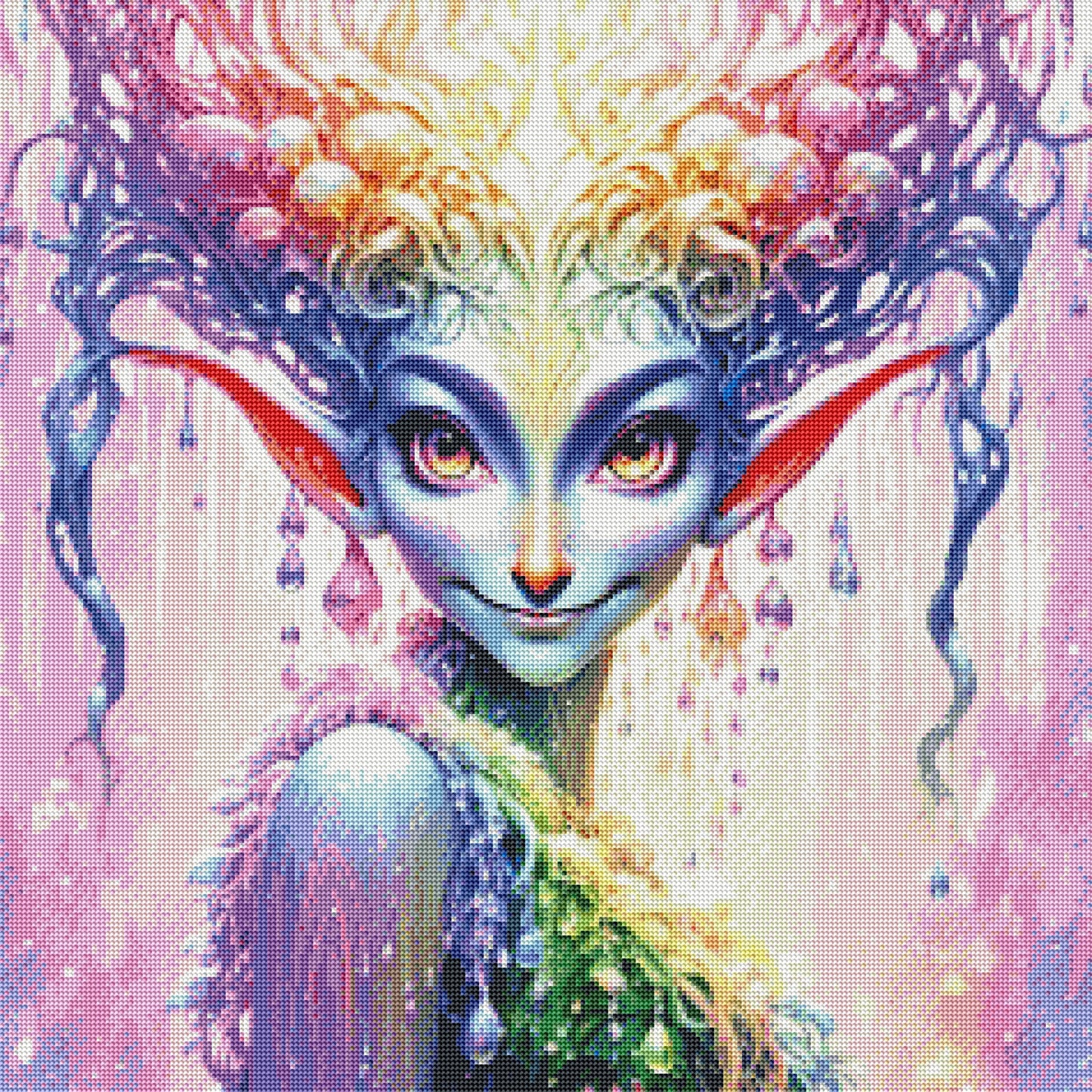 Colored Jeweled Martian by Theresa Raymer (Last Chance! Retiring Beauties On Sale Now)