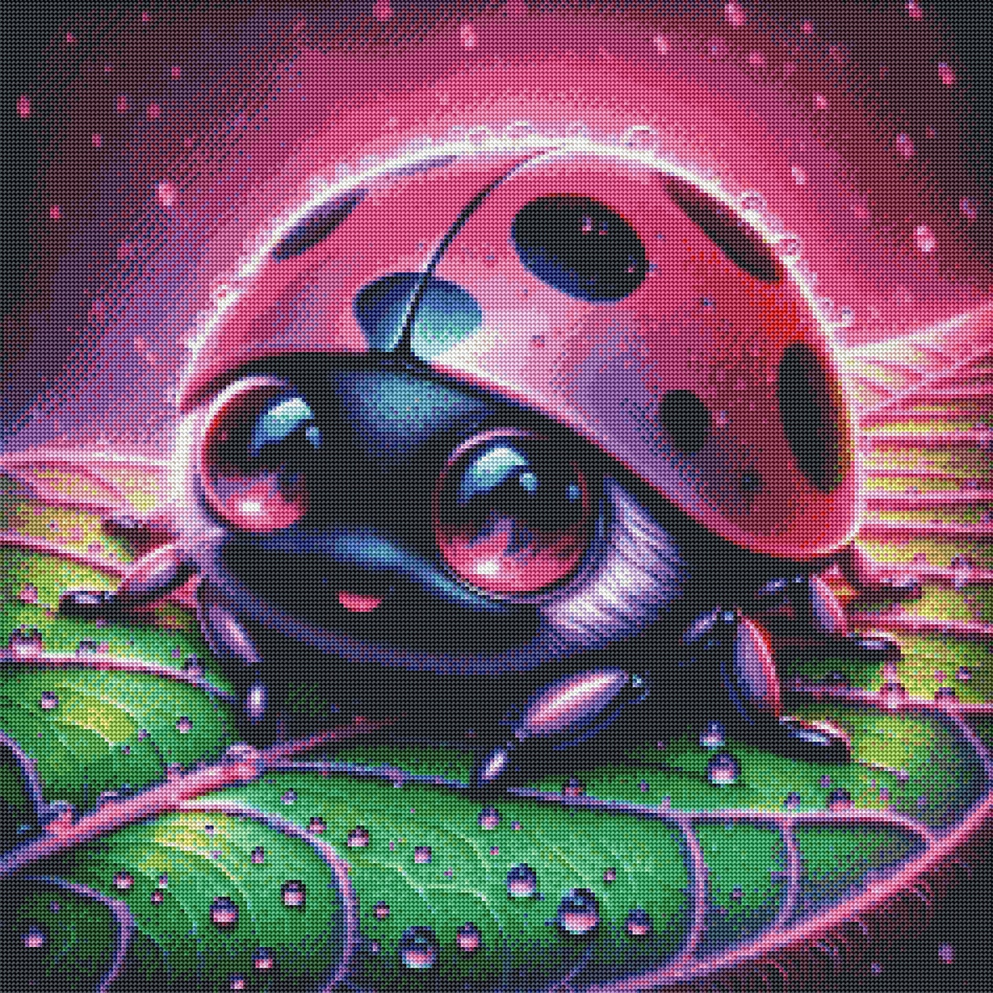 Purple Ladybug by Taza Creations