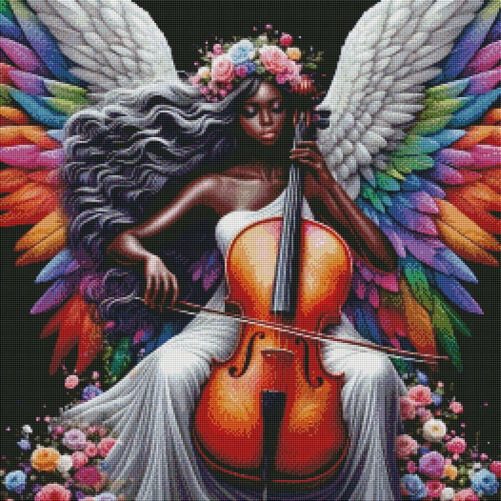 Angel Violinist by Taza Creations