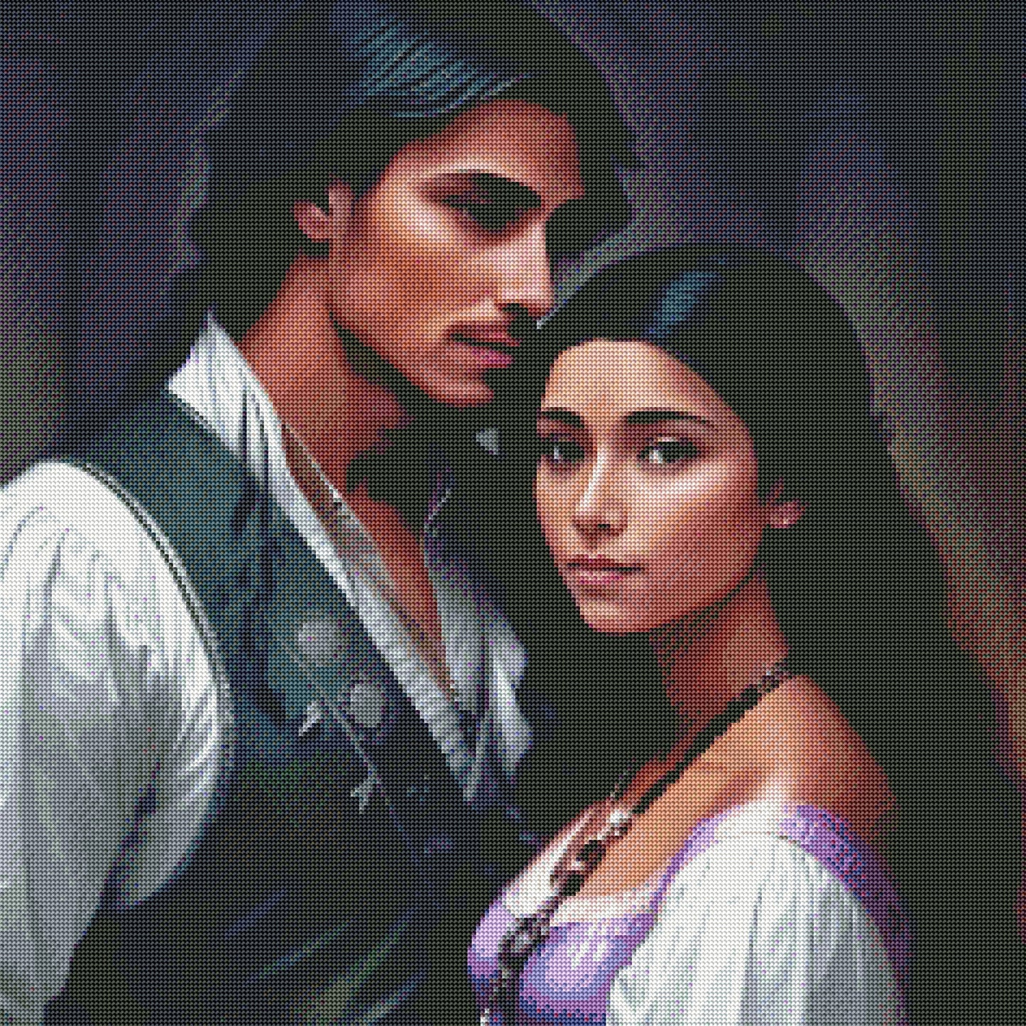 Esteban and Esmeralda by Cindy Emery