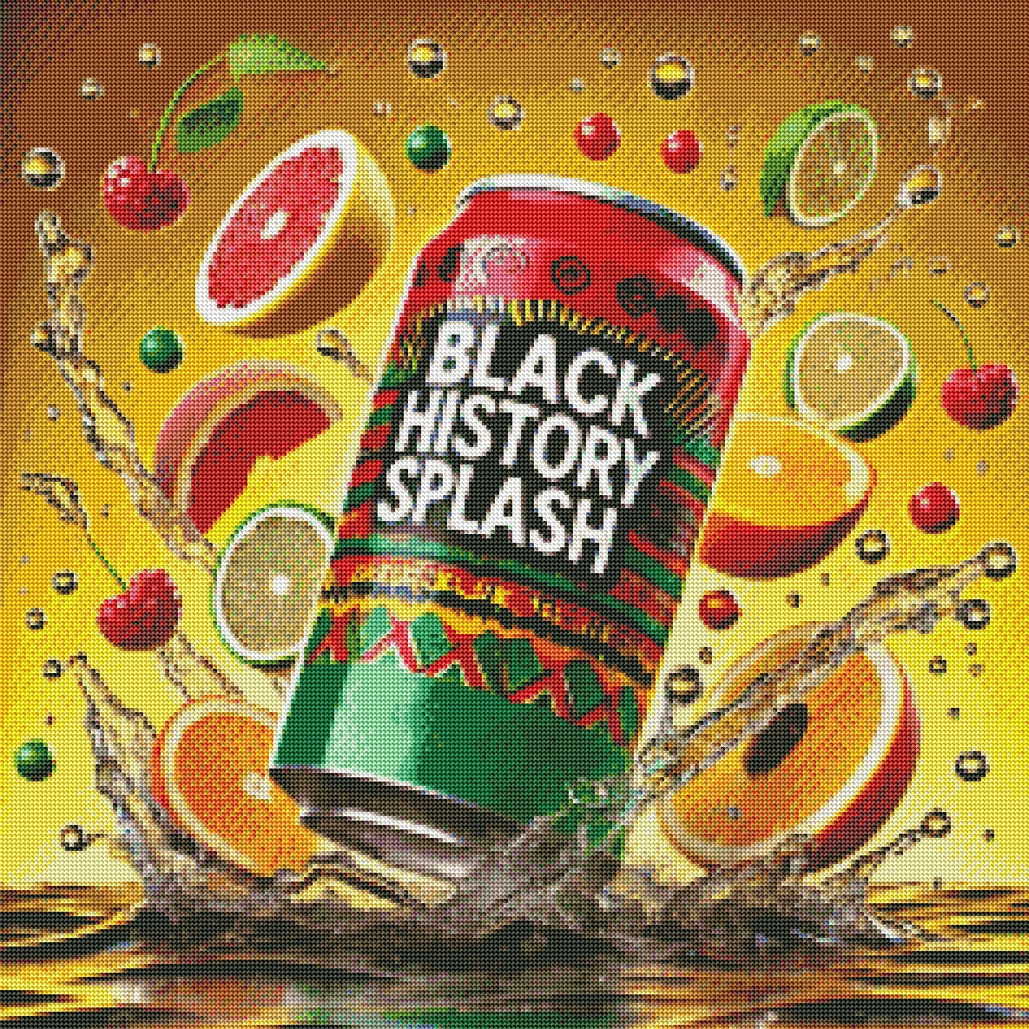 Black History Splash by Stellar Designz