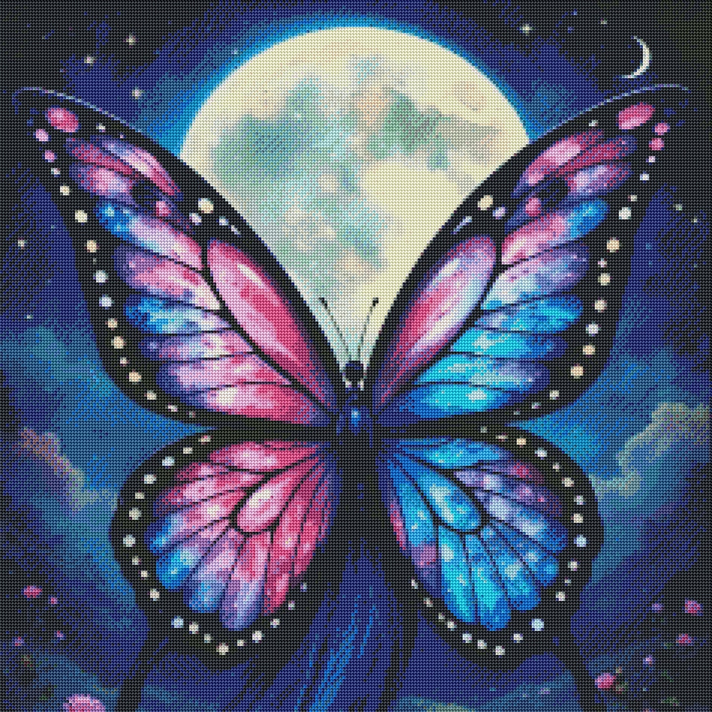 Butterfly In The Moonlight by Jennifer Opie