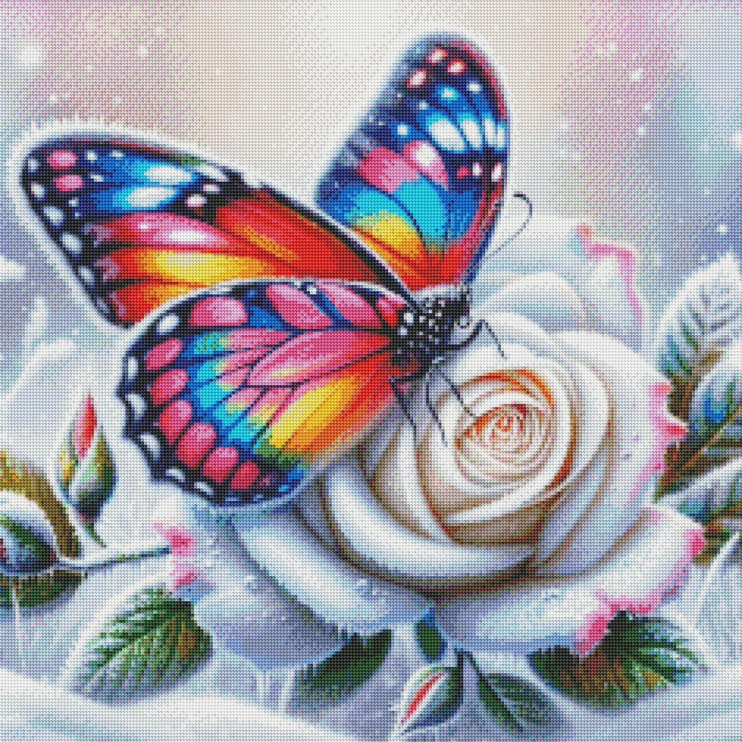 First Snow Caught The Butterfly by Stellar Designz