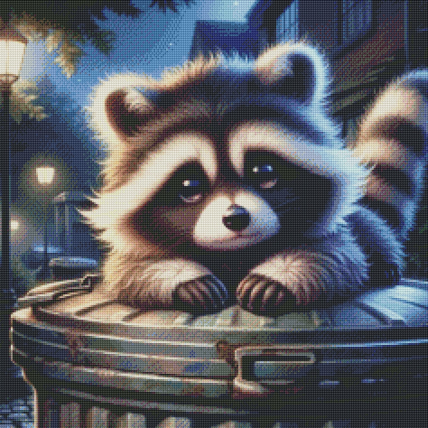Bandit The Raccoon by Taza Creations