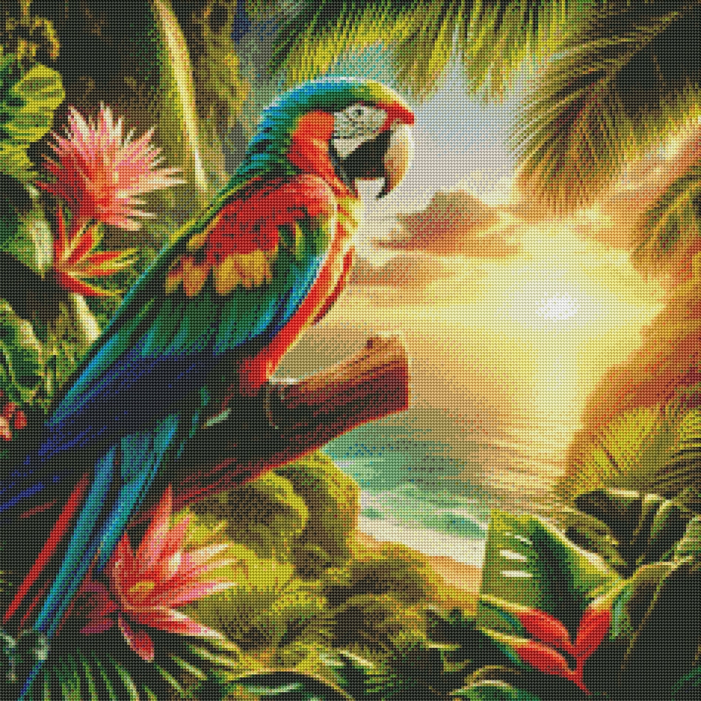 Macaw In The Everglades by Turtle Designz