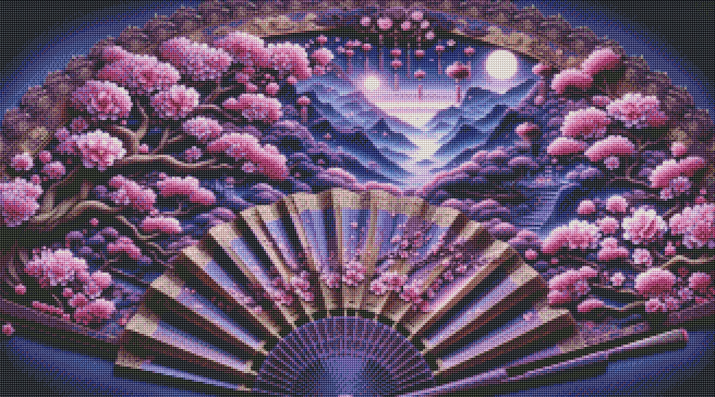 Glorious Japanese Fan by Taza Creations