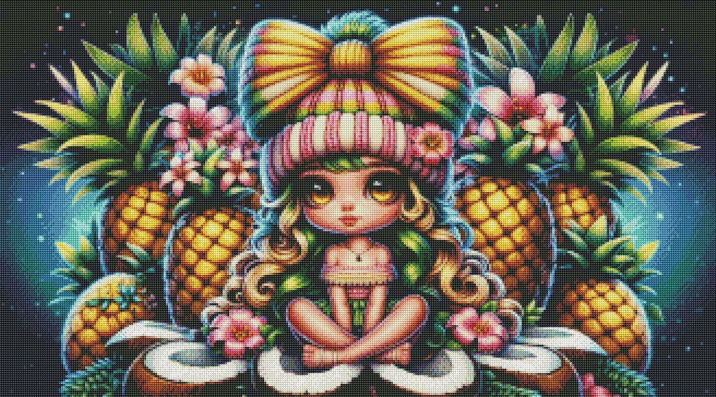 Pineapples Are My Favorite by Taza Creations