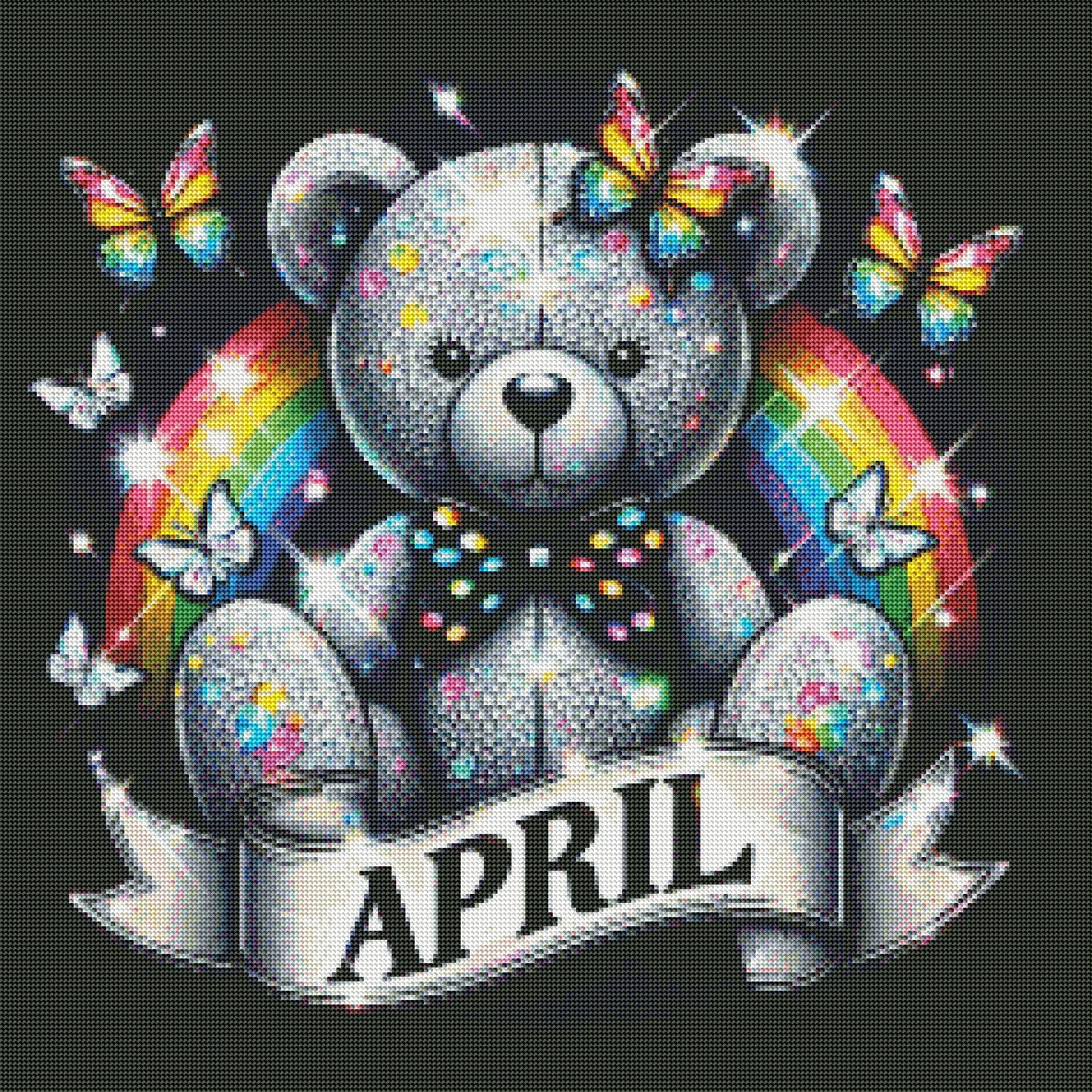 April Bear by M.E. Divine Arts