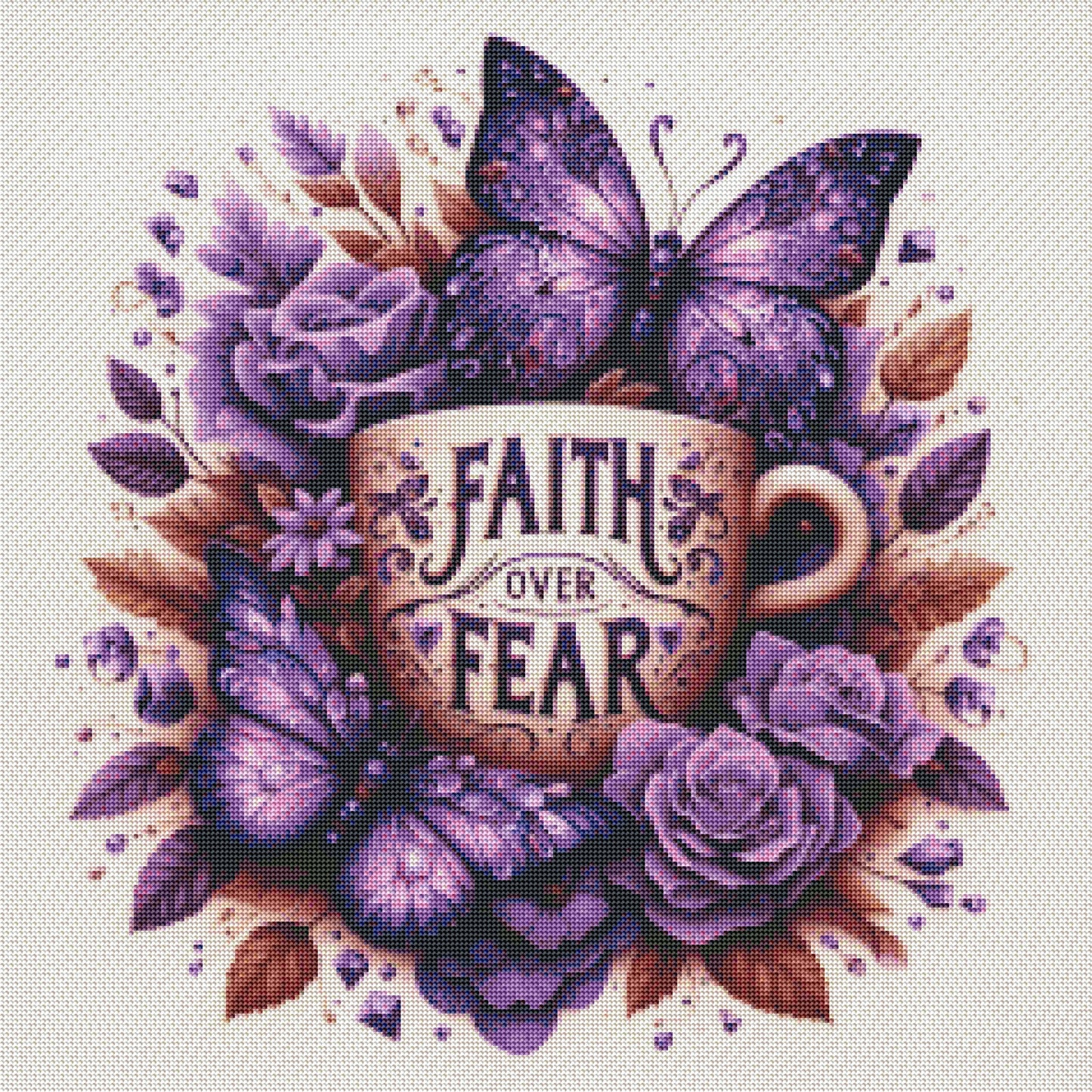Faith Over Fear by M.E. Divine Arts