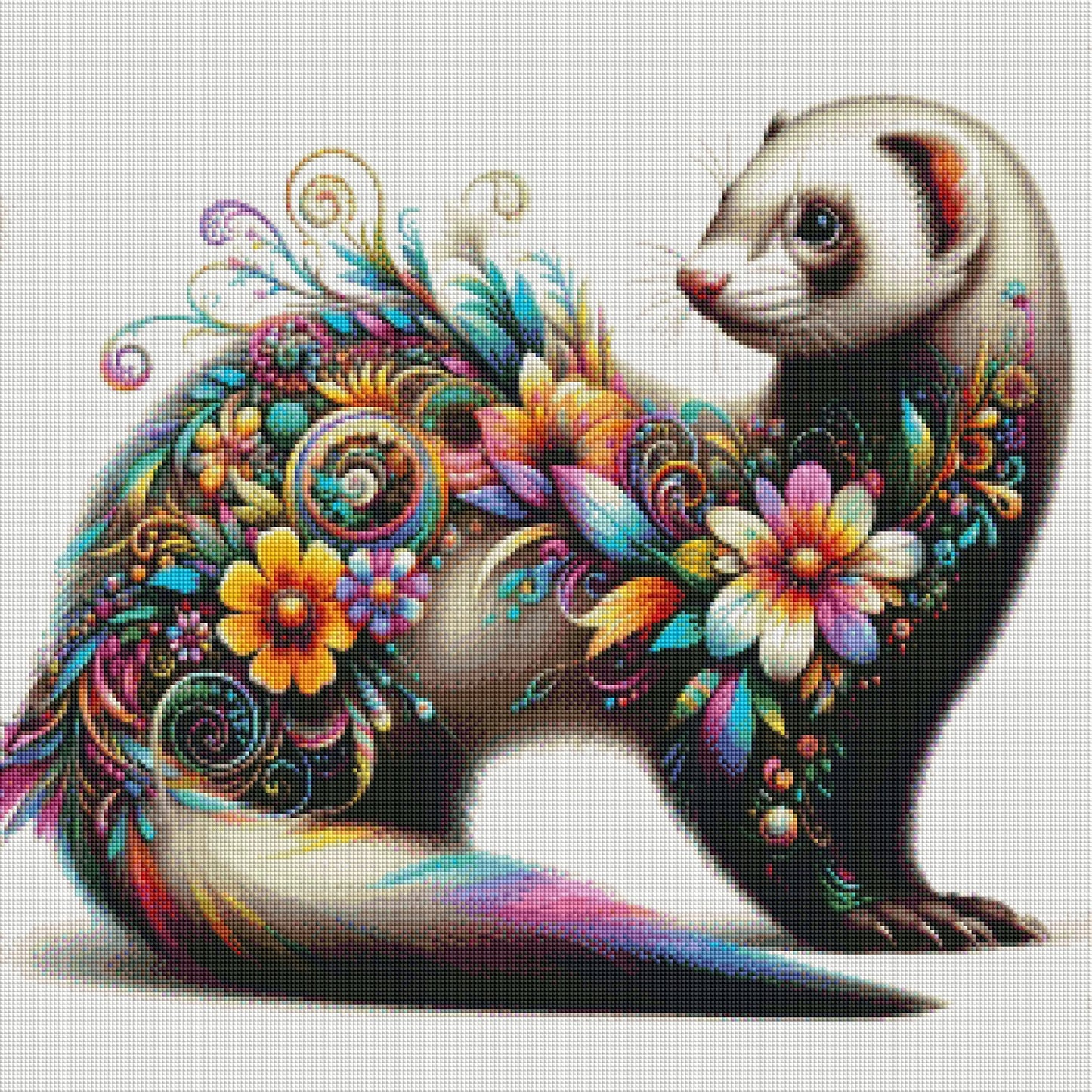 Florraferret by M.E. Divine Arts