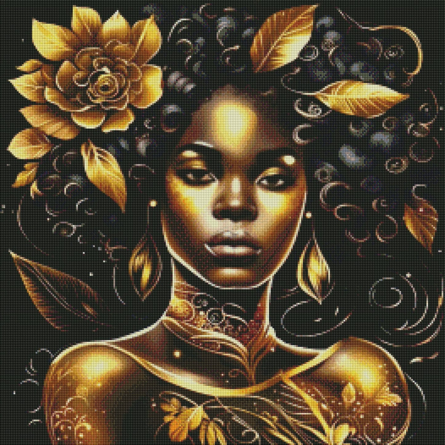 Golden Bloom Baroness by Cindy Emery