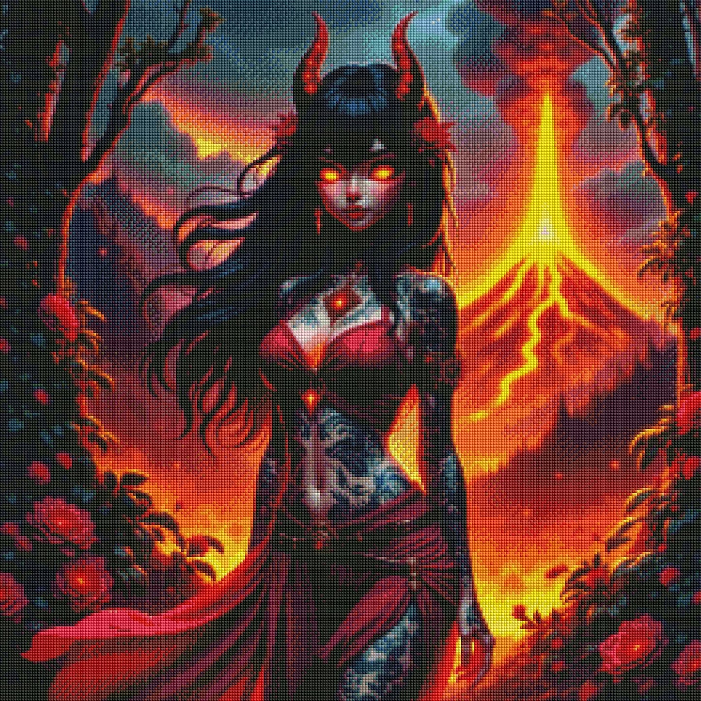 Crimson Demoness by Taza Creations