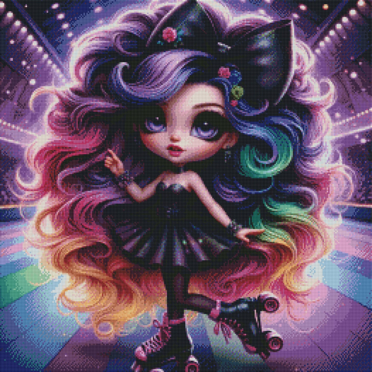 Rainbow Rink Diva by Taza Creations