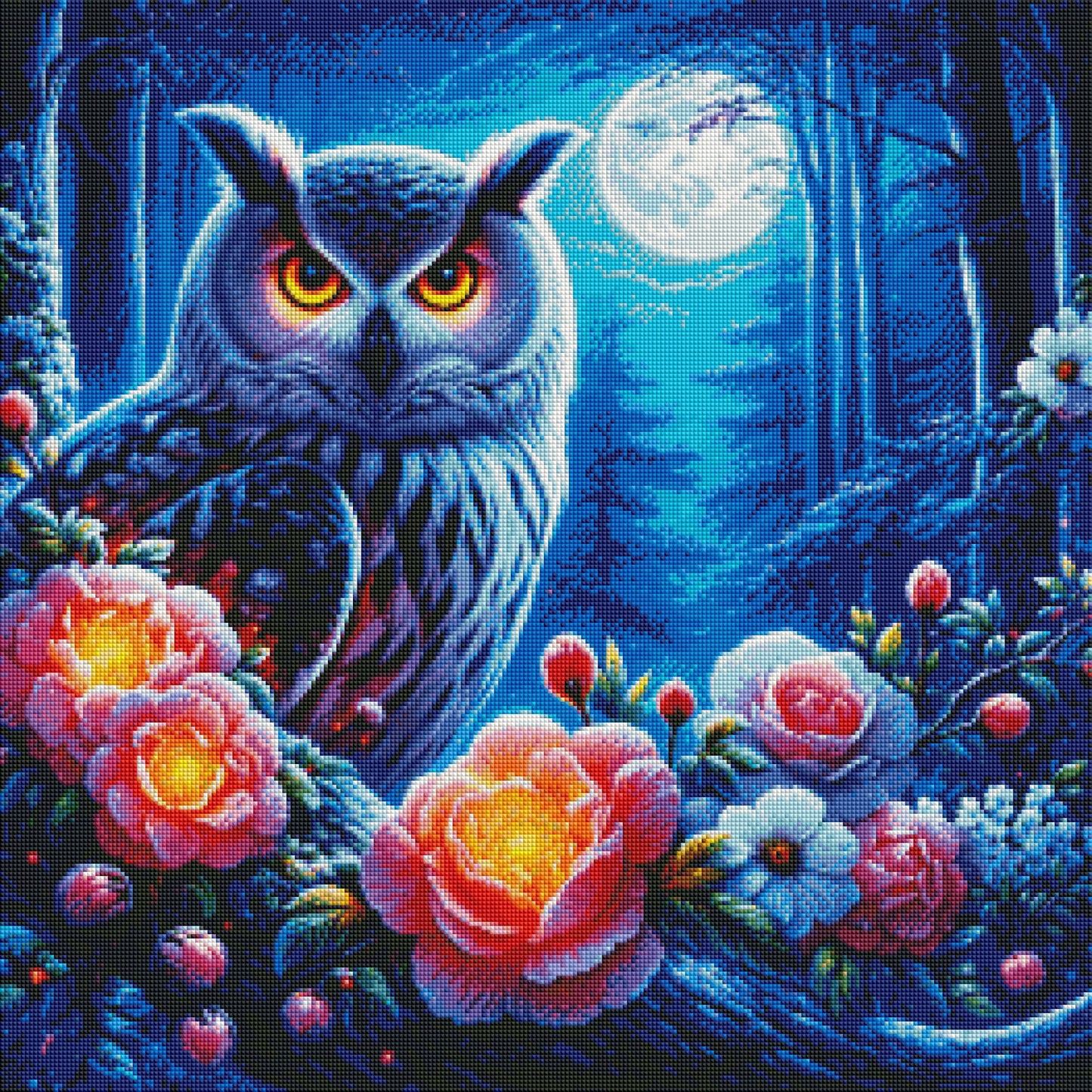 Watcher Of The Moonlit Bloom by Theresa Raymer