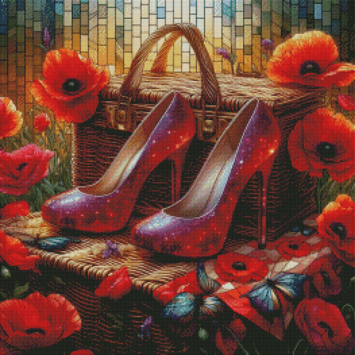 Ruby Picnic by M.E. Divine Arts