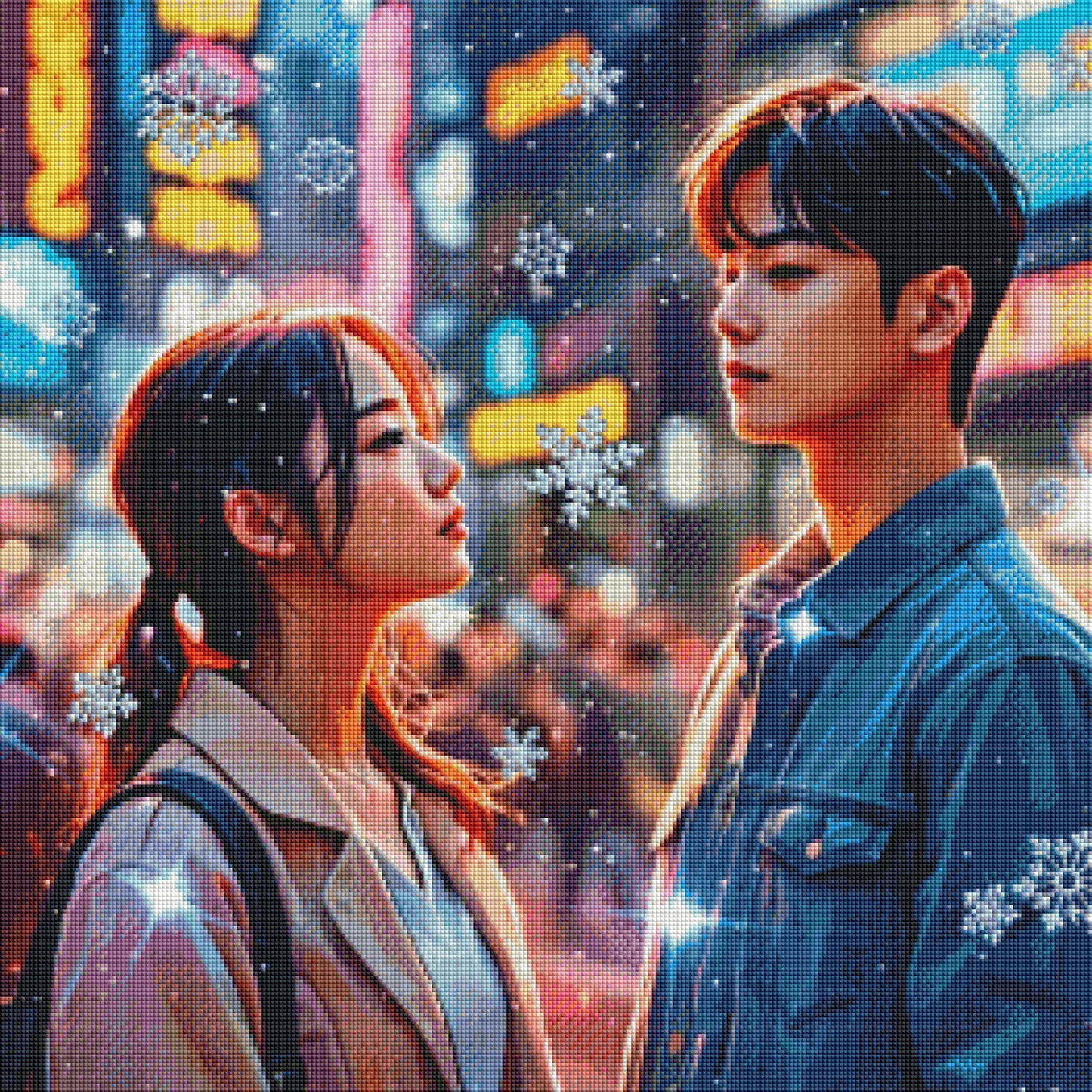 Frozen In A City Of Lights by Cindy Emery