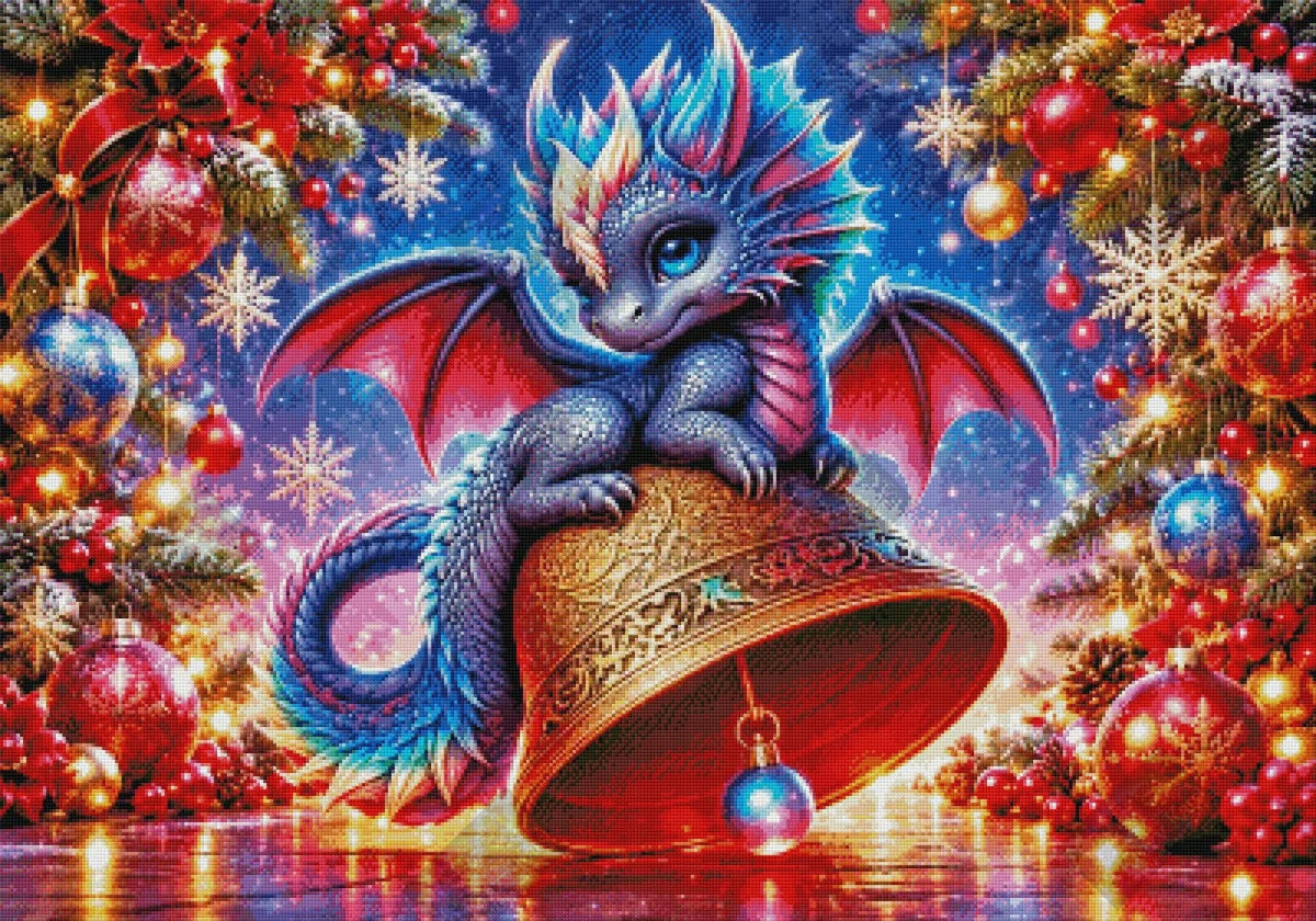 Jingle Bells & Dragon Tales by Taza Creations (Starting At 90 Colors)