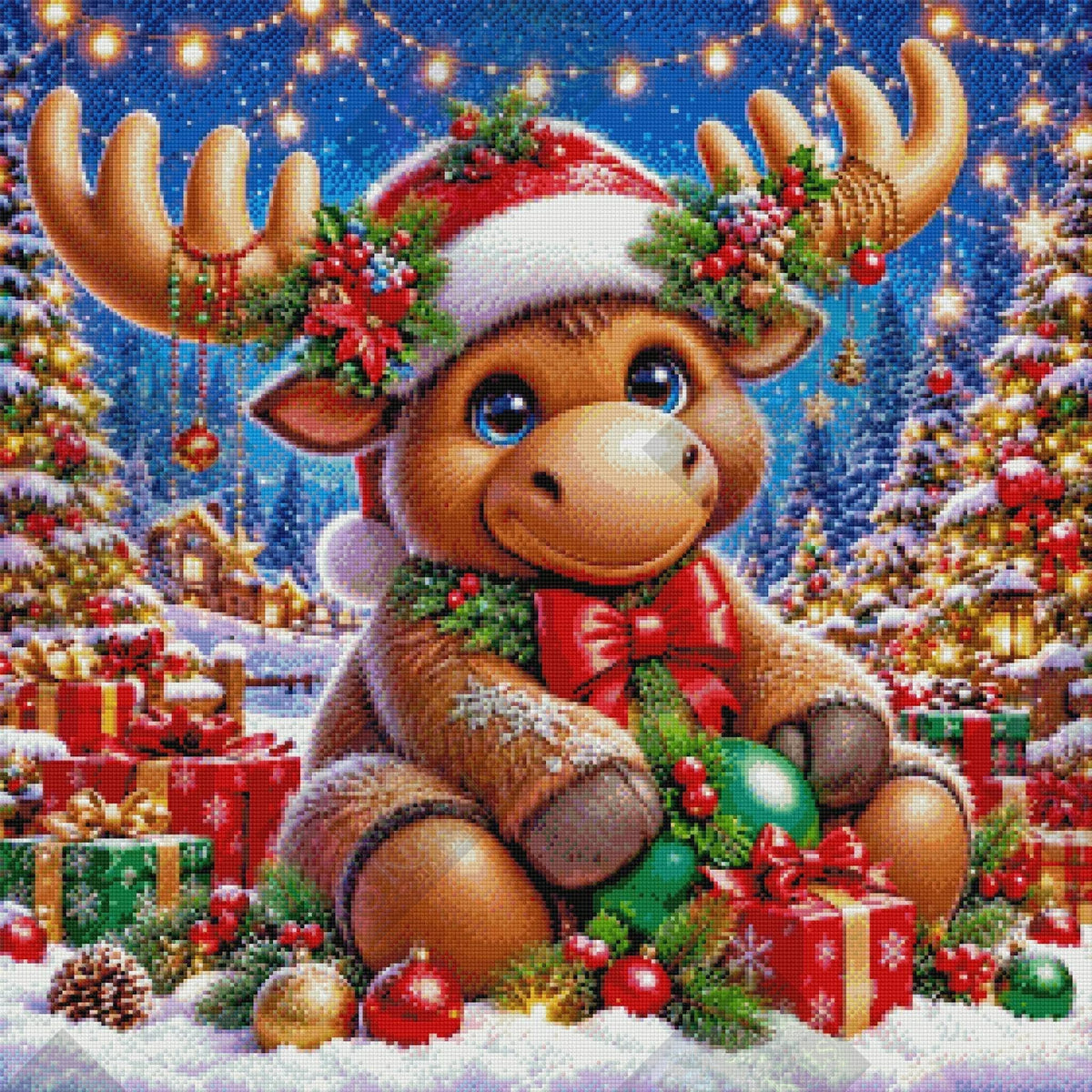 Merry Moosemas Wishes by Taza Creations (Starting At 90 Colors)