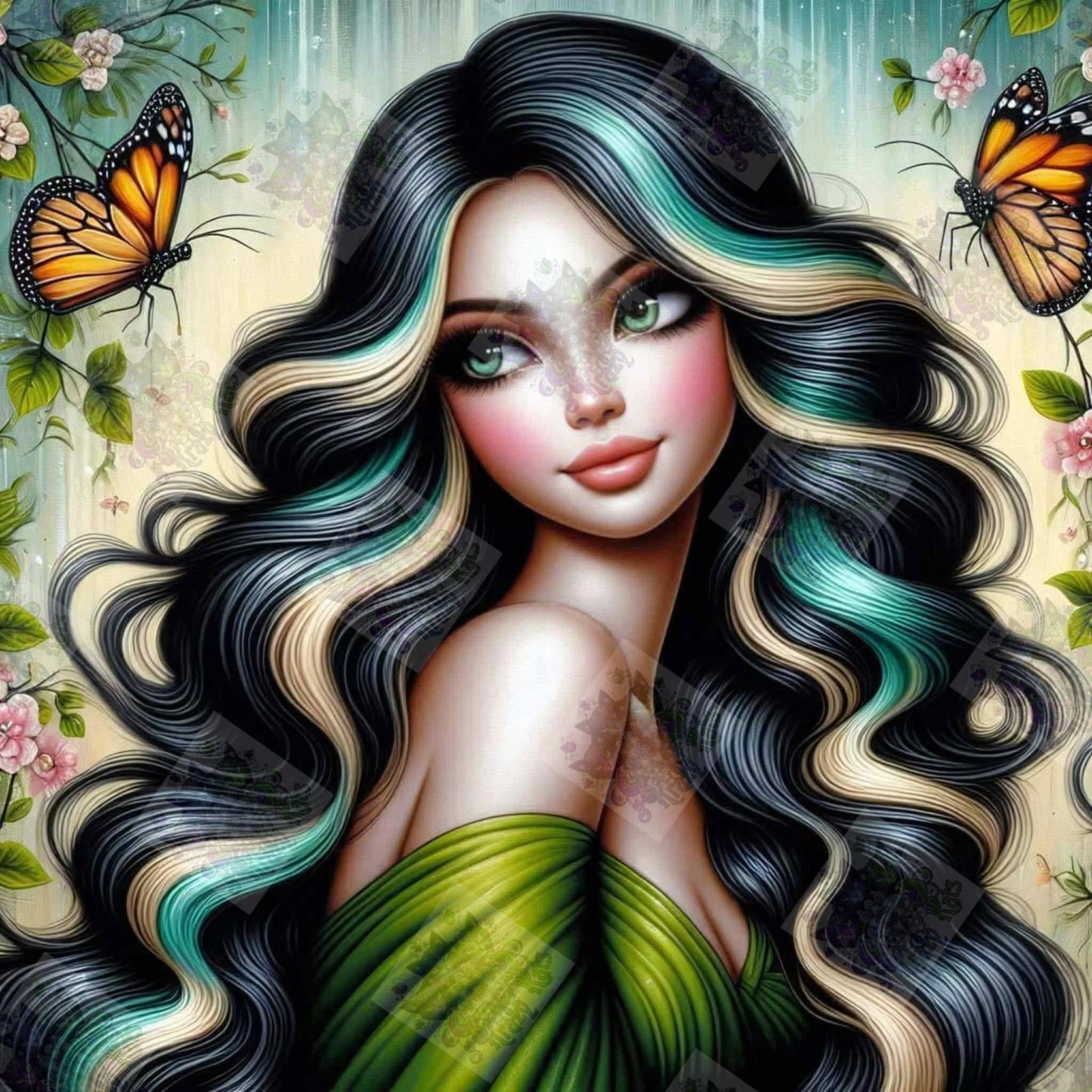 Monarch's Gaze by Theresa Raymer
