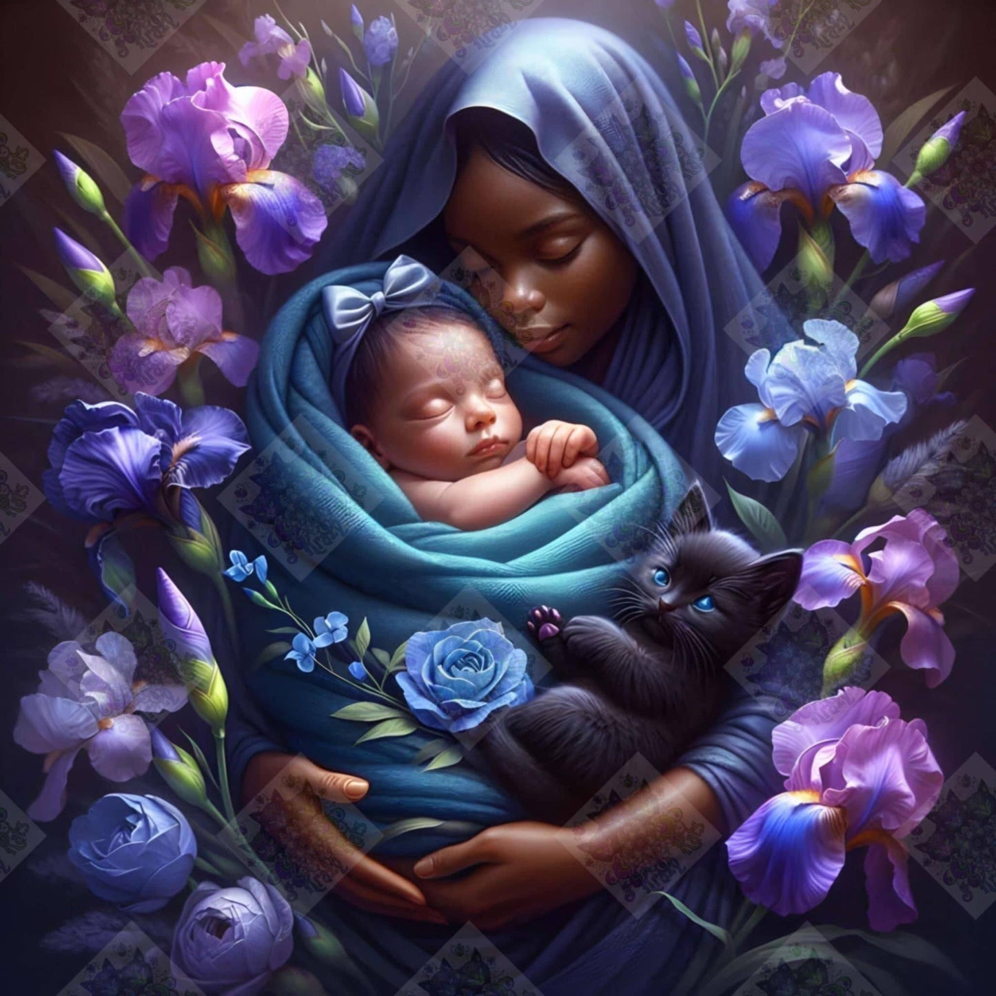 Mother and Child by Taza Creations