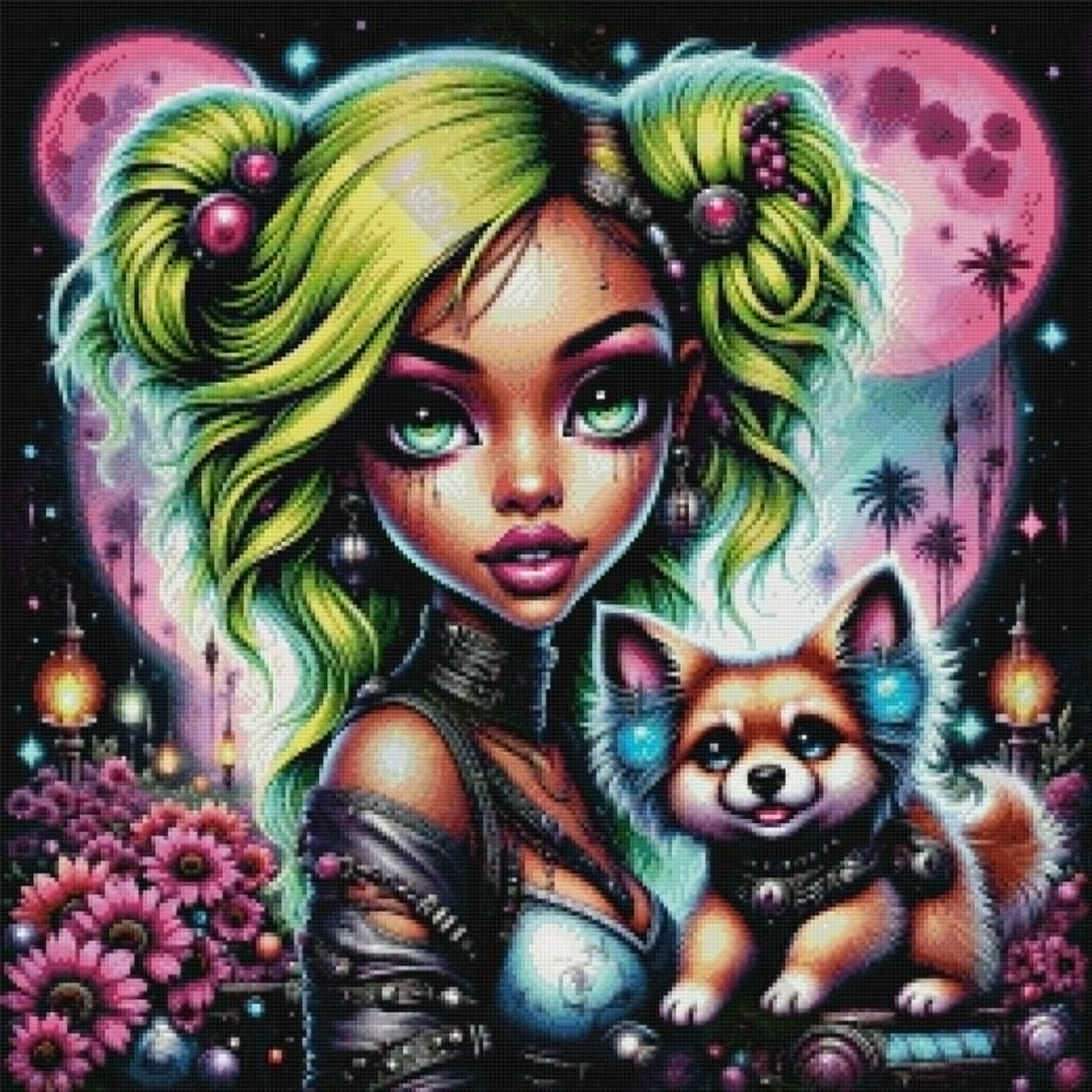 Neon Starlight & Foxfire by Cindy Emery (Starting At 95 Colors)