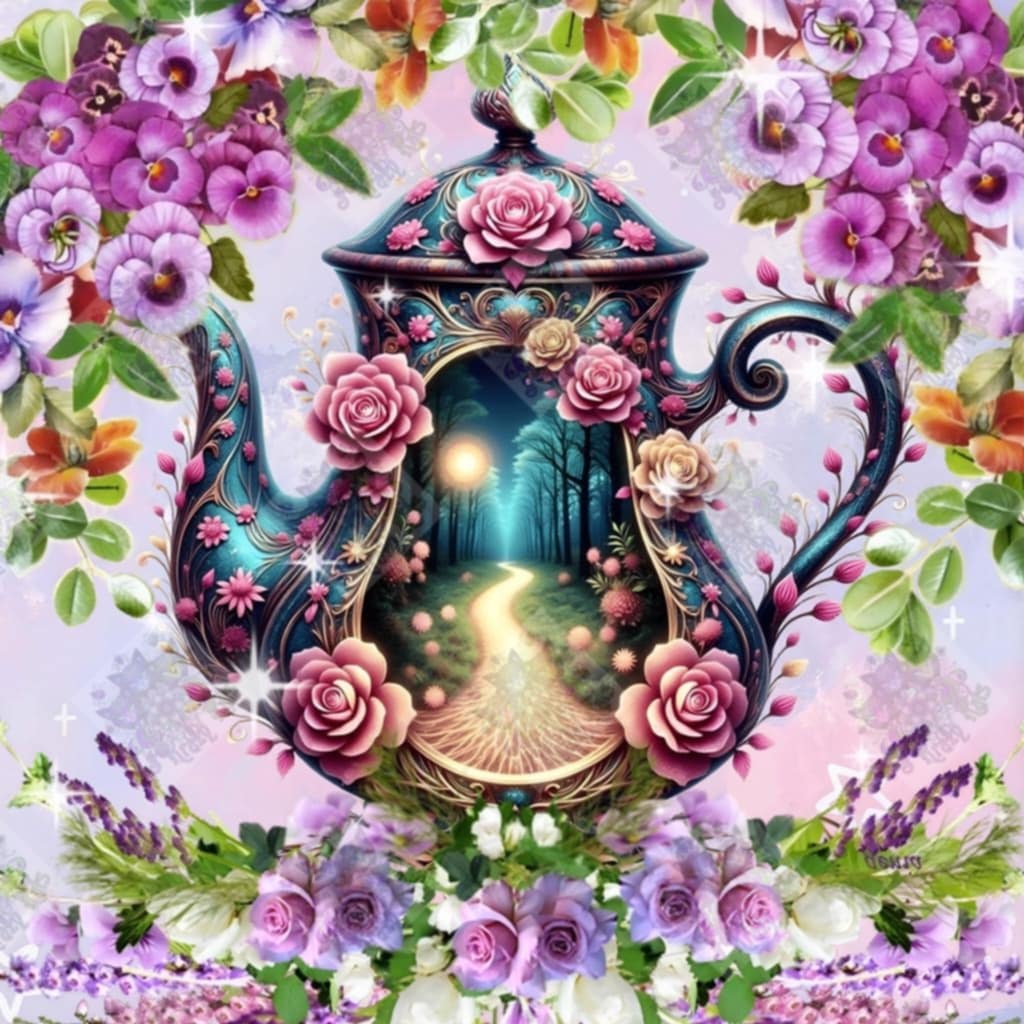 Teapot Vision by Cindy Emery