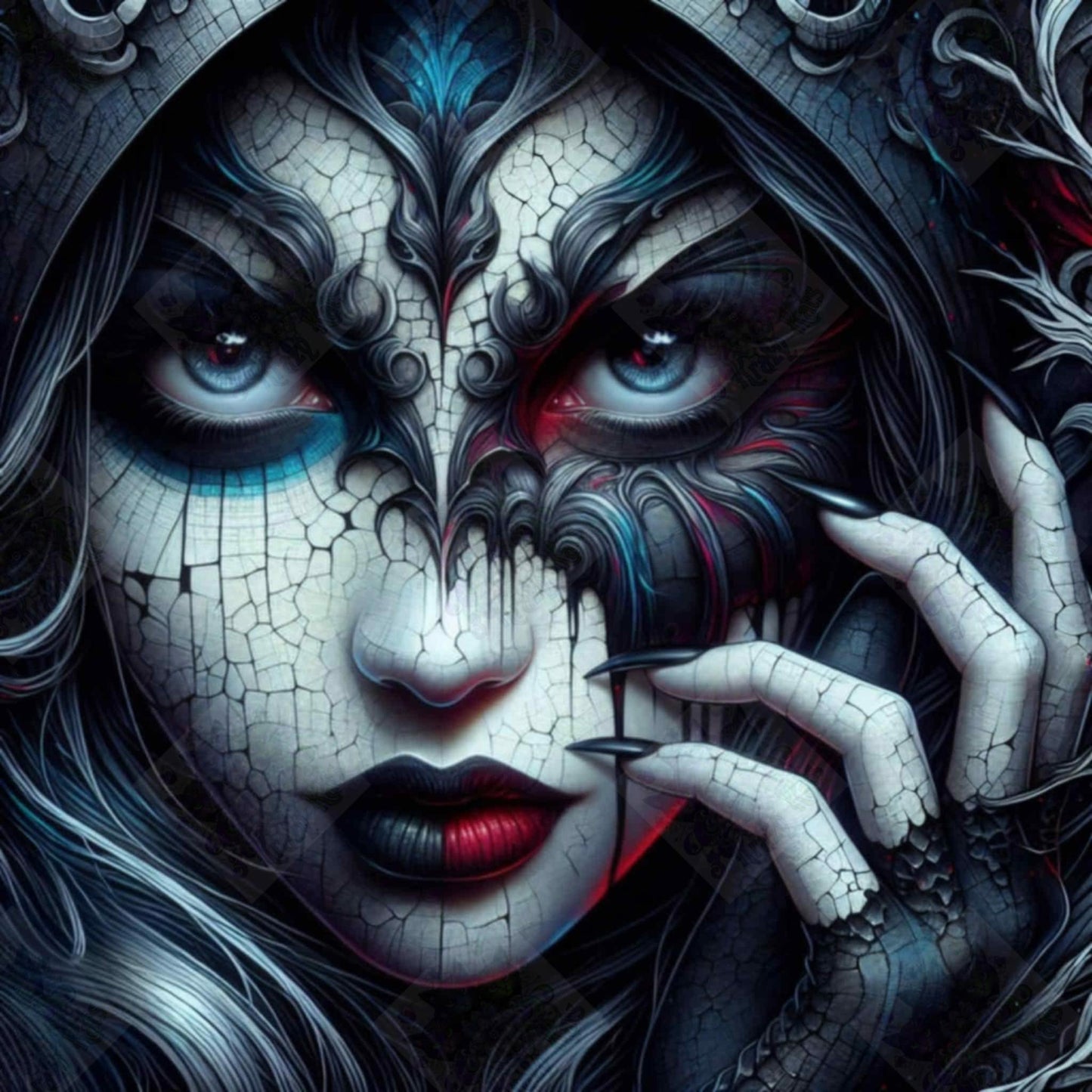 The Fractured Mask by Taza Creations
