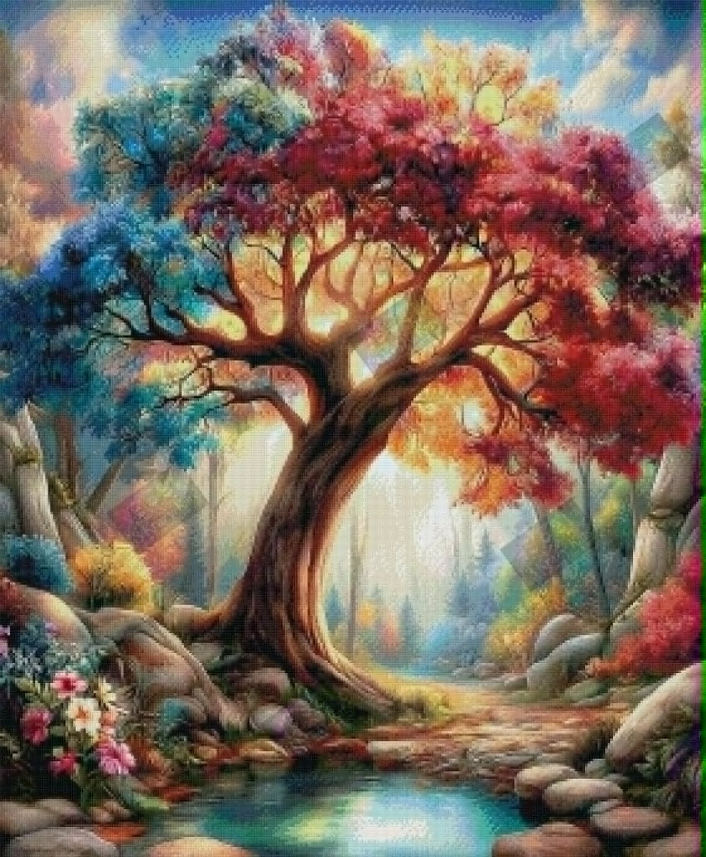 The Tree That Dreamed In Color by ChrisP Designs (105 Colors)