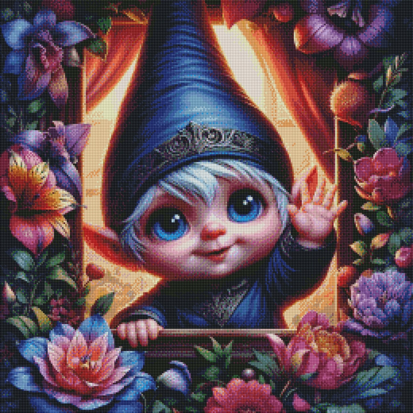 Whimsy In The Window by Taza Creations