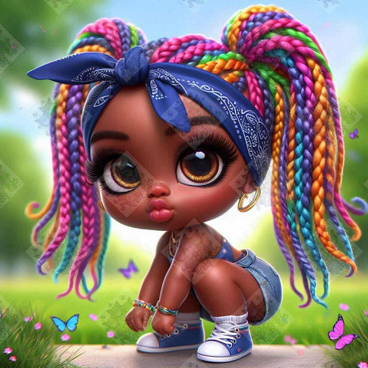 Rainbow Roots & Radiance by Taza Creations