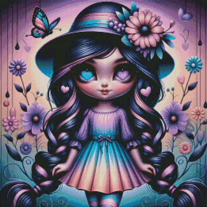The Rainbow Garden Doll by Taza Creations