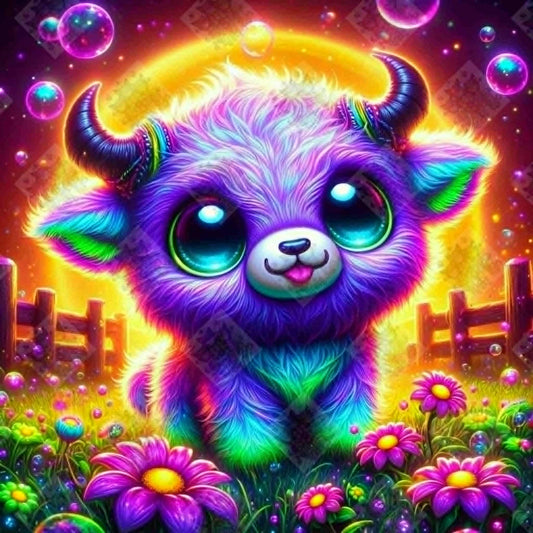 Bubbles and Brave Horns by Taza Creations