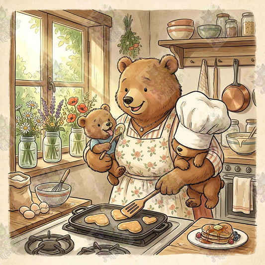 Mama Bear’s Morning Ritual by Stellar Designz
