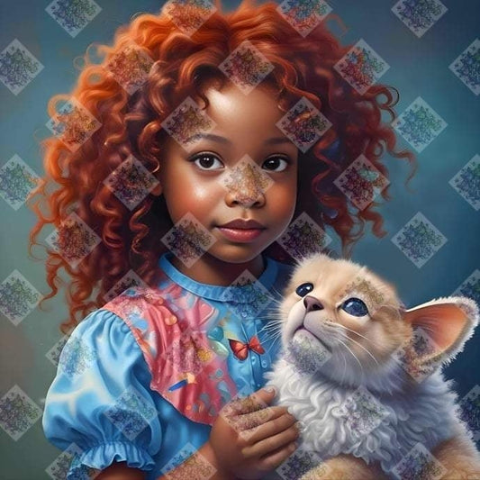 Red Head and her friend by Cindy Emery